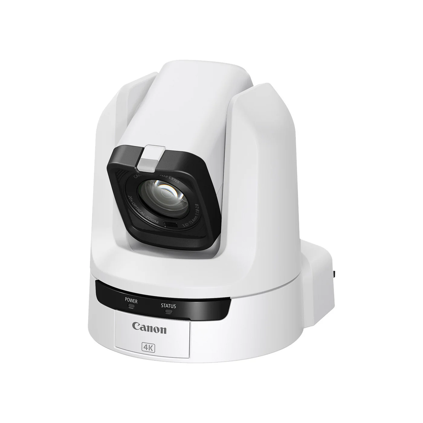 Canon CR-N100 4K NDI PTZ Camera with 20x Zoom (Titanium White) - Image 4