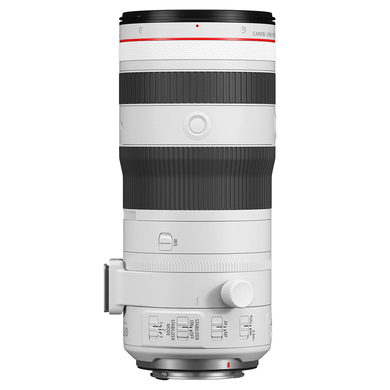 Canon RF 70-200mm f2.8 L IS USM Z Hybrid Zoom Lens with Iris Ring and Nano USM Motors (White) - Image 3