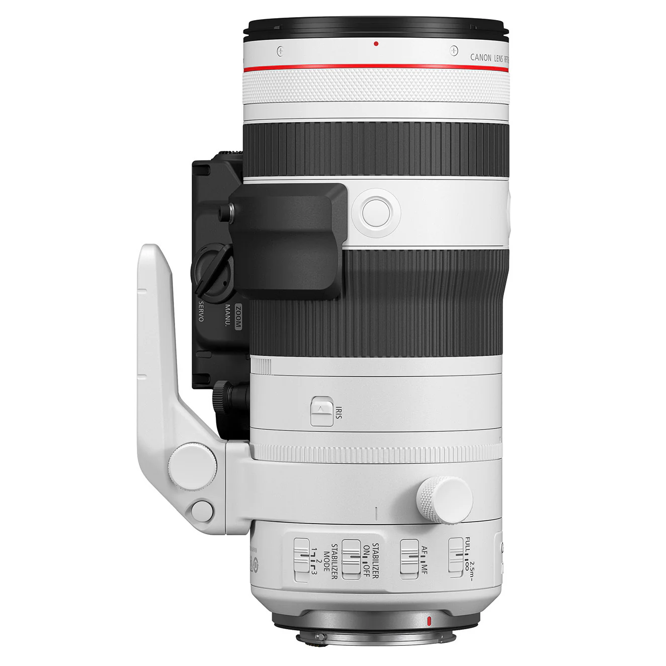 Canon RF 70-200mm f2.8 L IS USM Z Hybrid Zoom Lens with Iris Ring and Nano USM Motors (White) - Image 4
