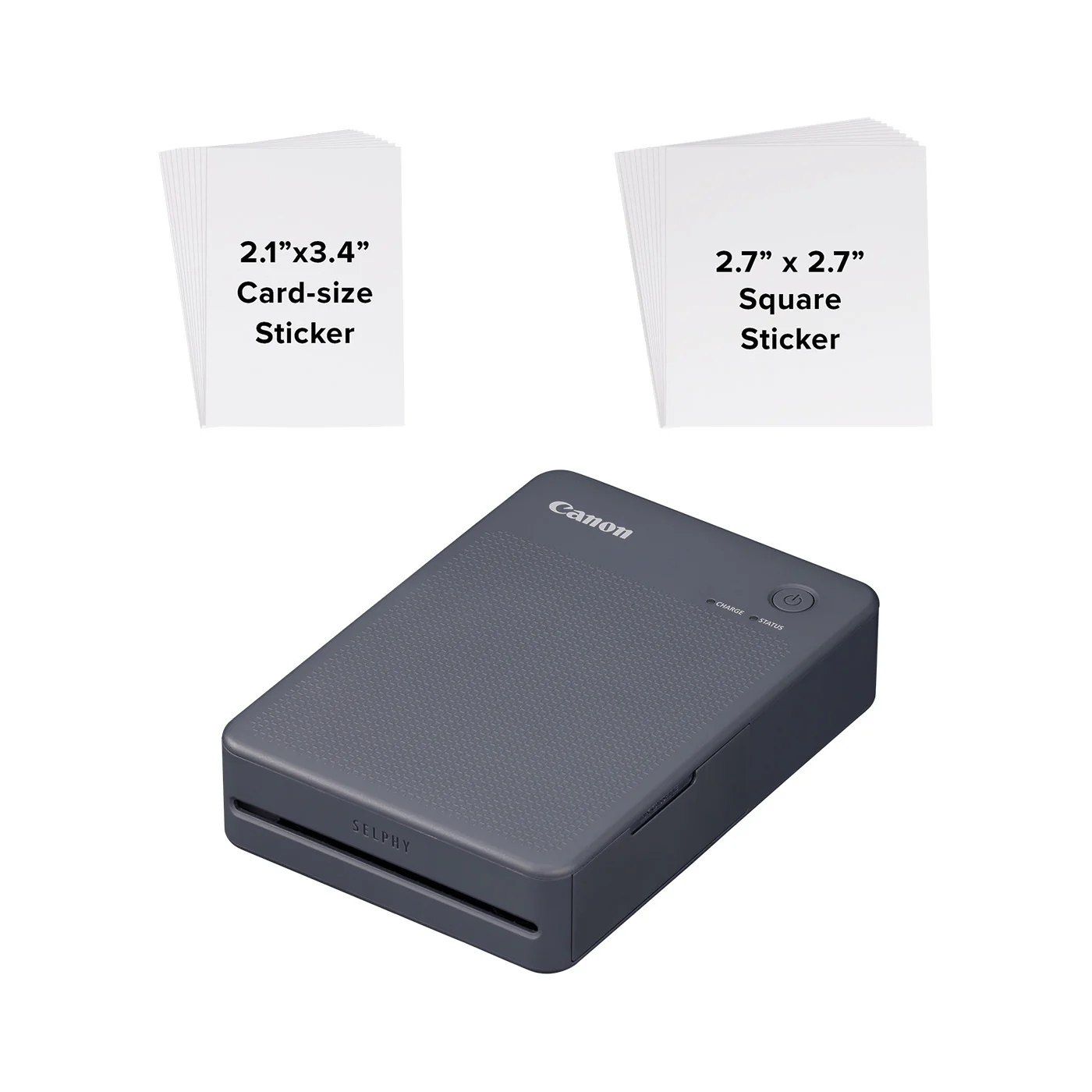 Canon SELPHY QX20 Compact Photo Printer (Dark Gray) - Image 5