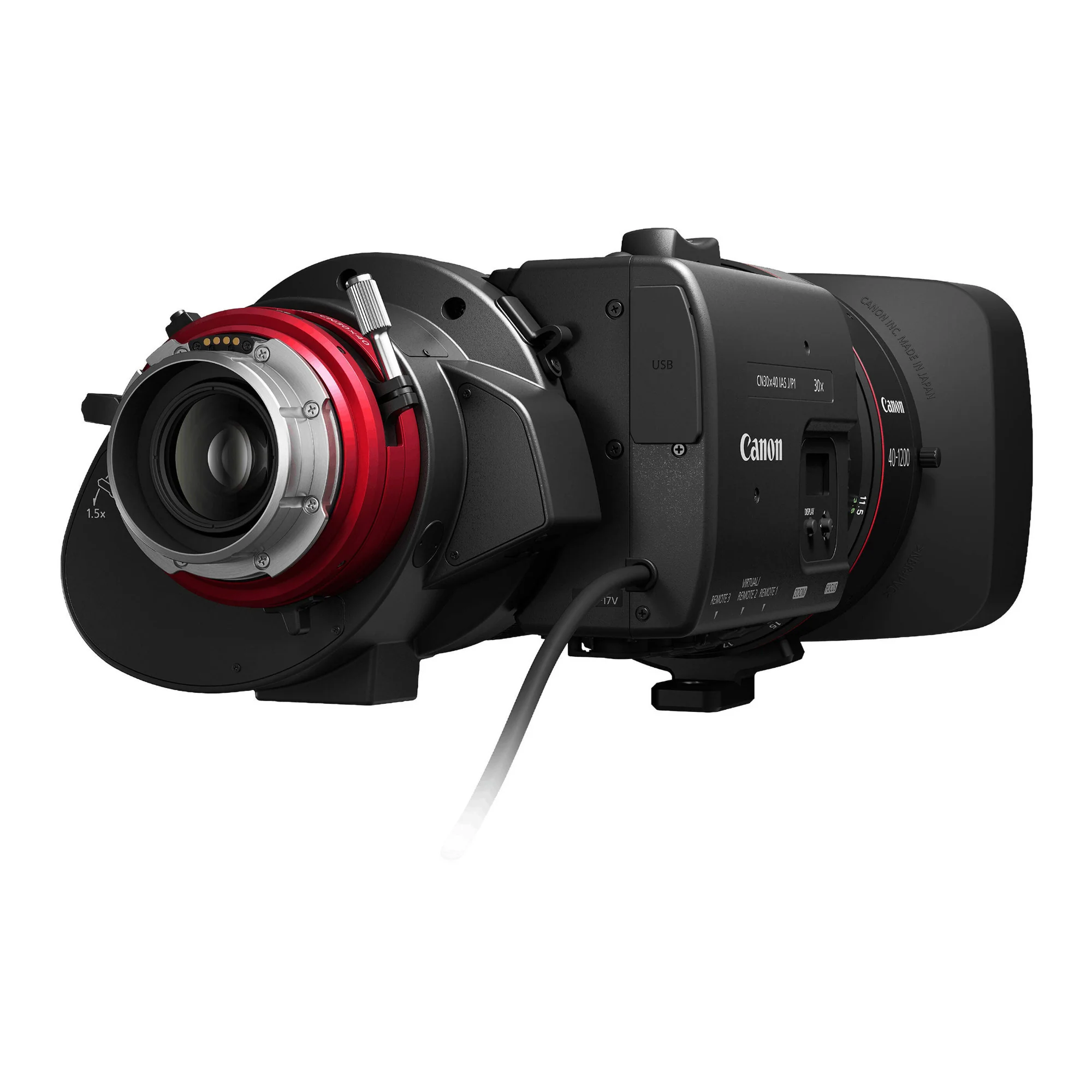 Canon CINE-SERVO 40-1200mm T5.0-10.8 Cinema Zoom Lens with SS-41 Servo Kit (ARRI PL) - Image 3