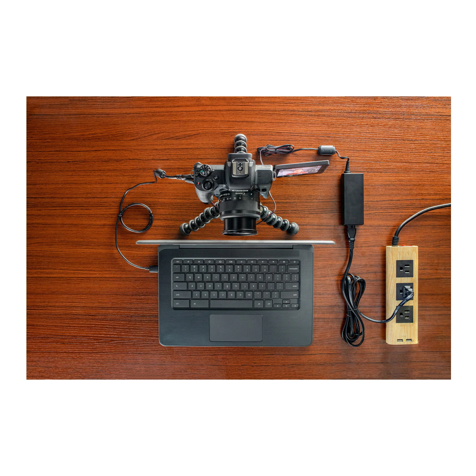 Canon EOS Webcam Accessories Starter Kit for EOS M50 Mark II, M50, M200 - Image 3
