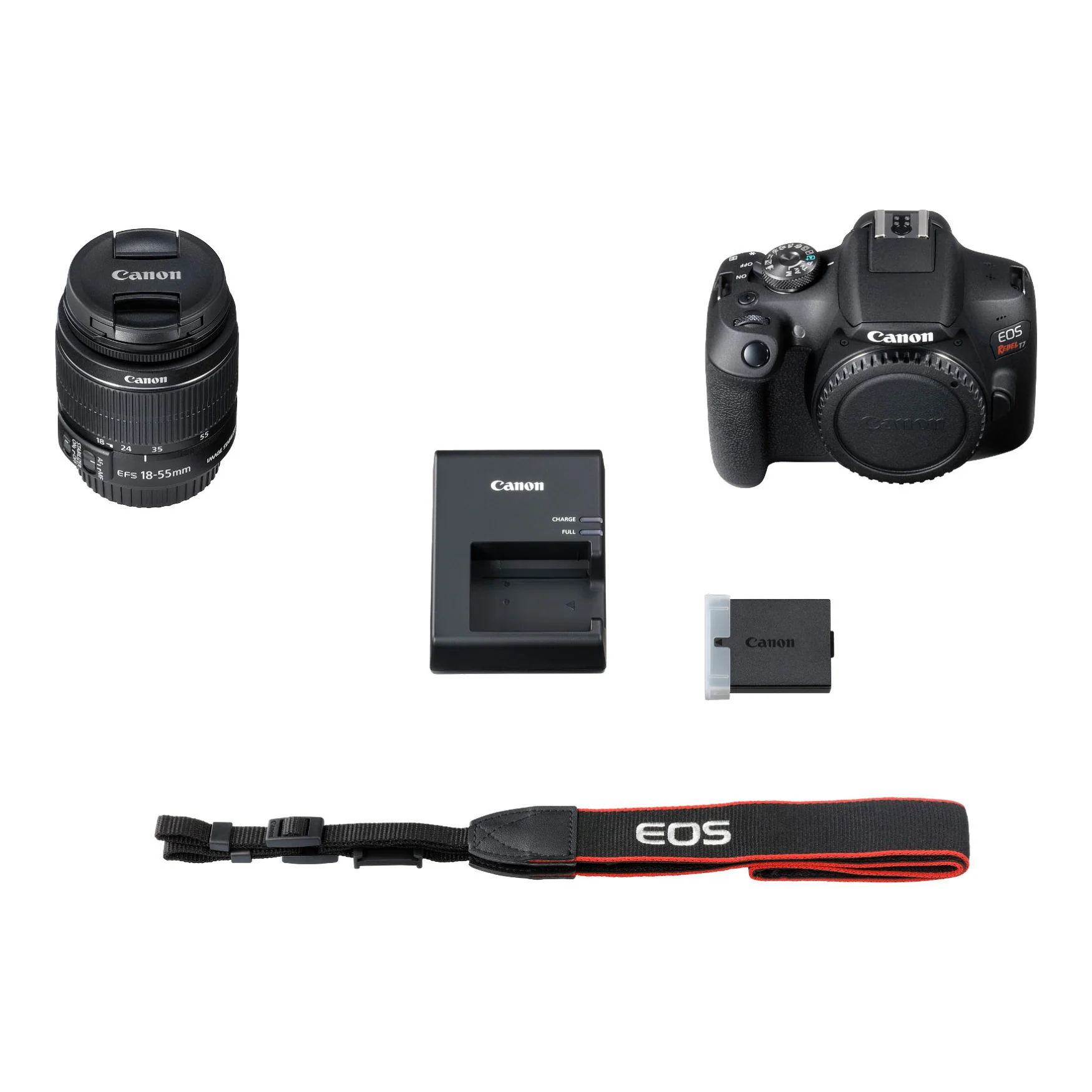 Canon EOS Rebel T7 with EF-S 18-55mm IS II Lens Memory Premier Bundle - Image 16
