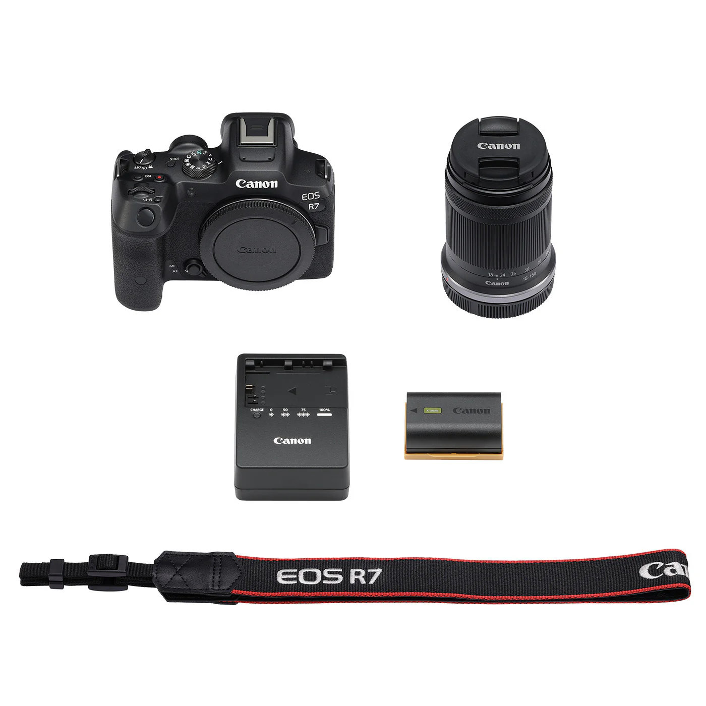Canon EOS R7 Mirrorless Camera with RF-S 18-150mm Lens with Camera Bag, Memory Card Bundle - Image 9
