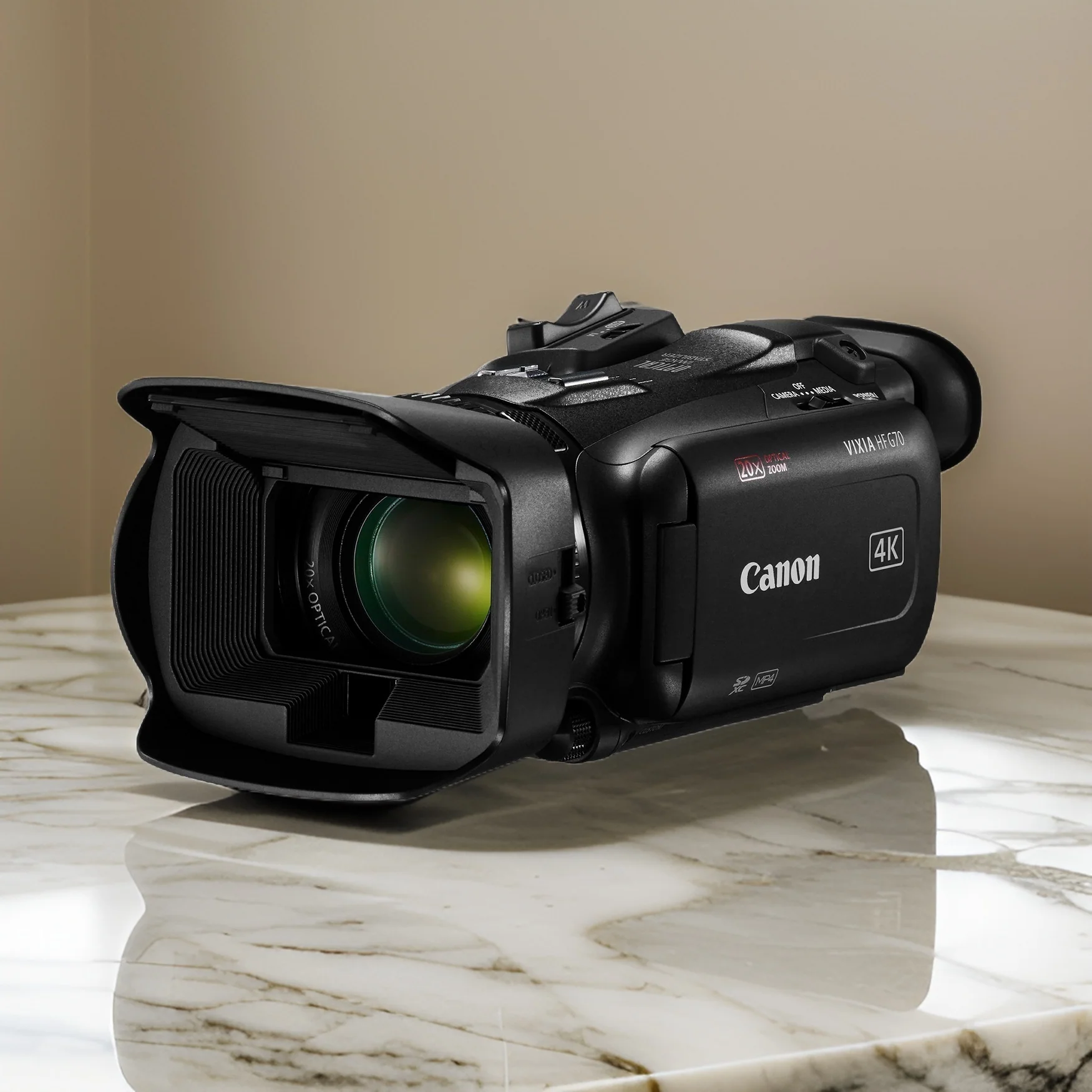 Canon Vixia HF G70 UHD 4K Camcorder (Black) Dlx Outfit - Image 7
