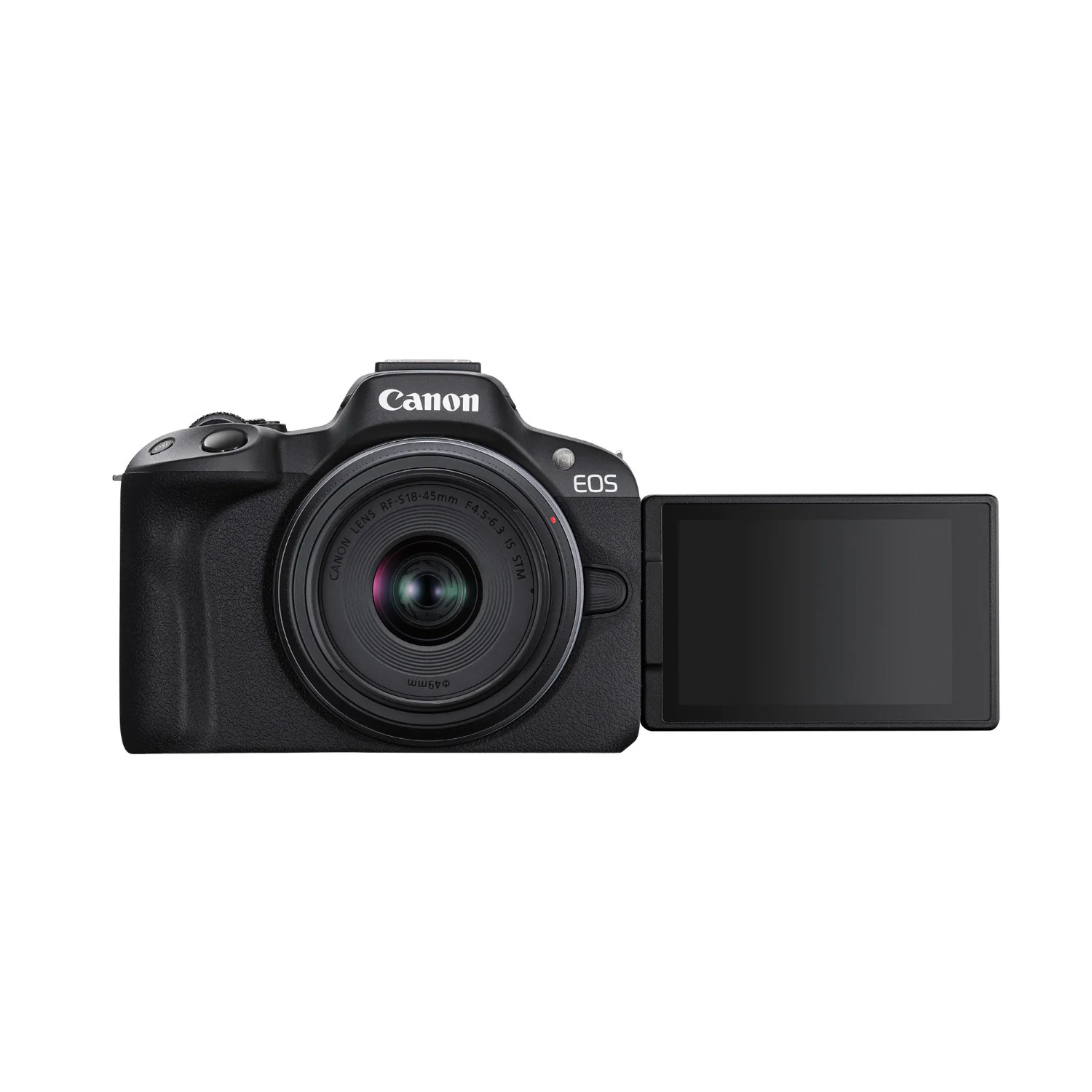 Canon EOS R50 Mirrorless Camera with 18-45mm Lens SD Card and Accessories Bundle - Image 5
