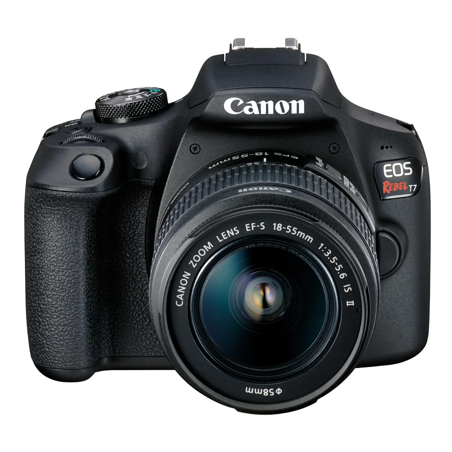 Canon EOS Rebel T7 DSLR Camera and EF-S 18-55mm IS II Lens Bundle (3 Items) - Image 2