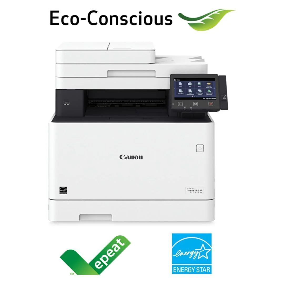 Canon Color imageCLASS MF743Cdw All-in-One Duplex Laser Printer (White/Black) (Certified Refurbished) - Image 6