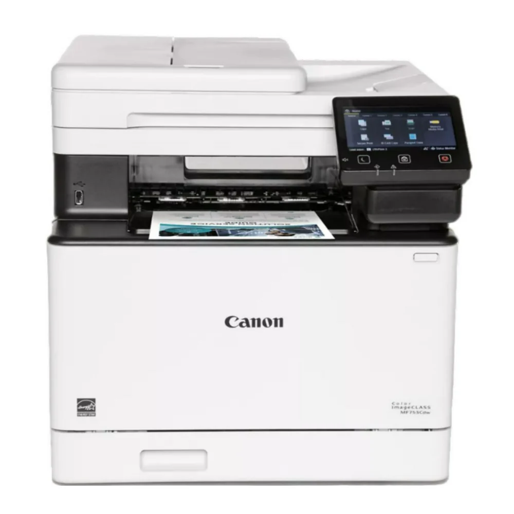 Canon imageCLASS MF753Cdw Wireless Duplex Laser Printer with Scan/Fax (White) (Certified Refurbished)