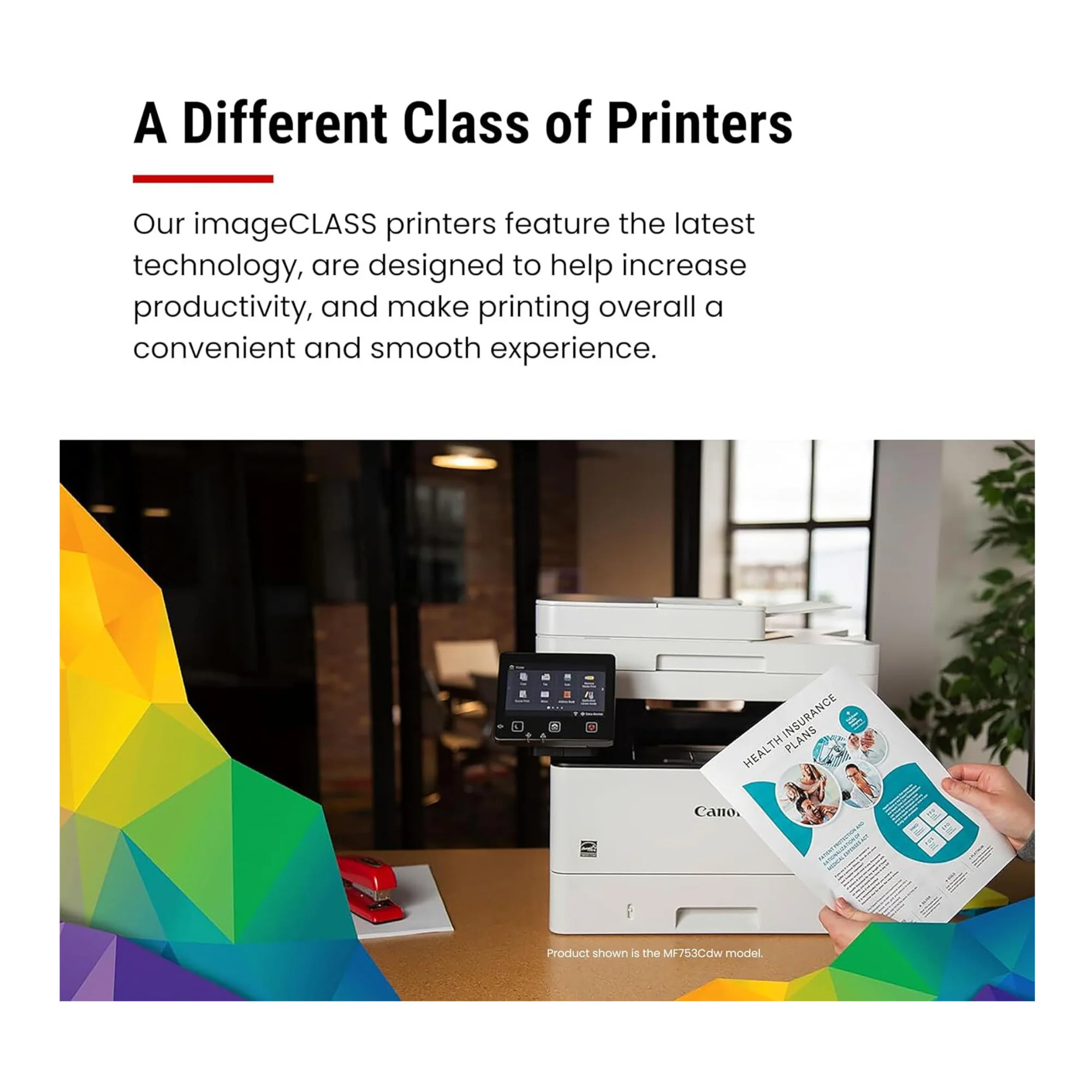Canon Color imageCLASS MF753Cdw II Wireless Duplex All-in-One Laser Printer - Image 7