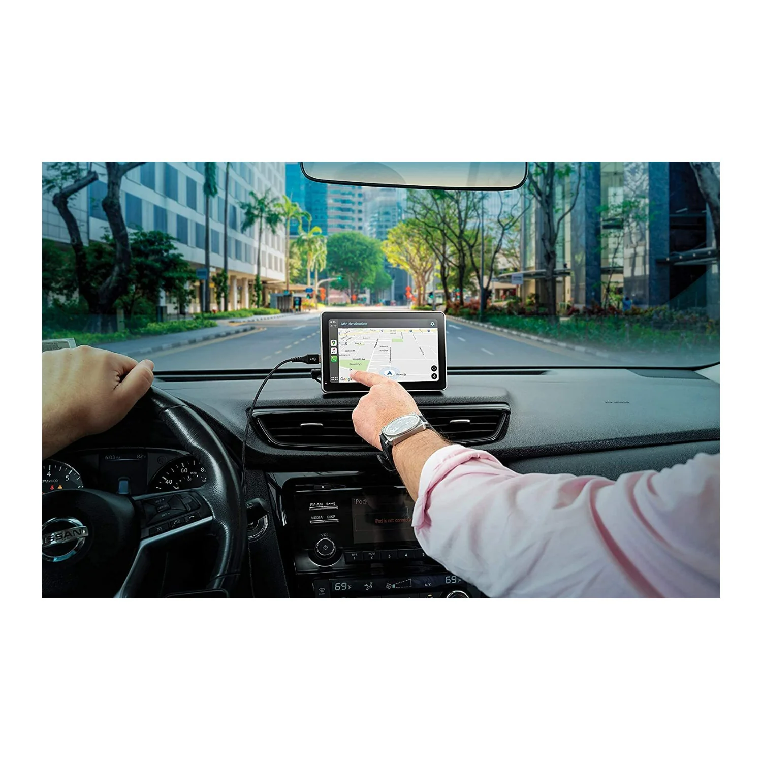 Car and Driver Intellidash 7-Inch IPS Touchscreen Bluetooth Simple to Install Multimedia Player - Image 3