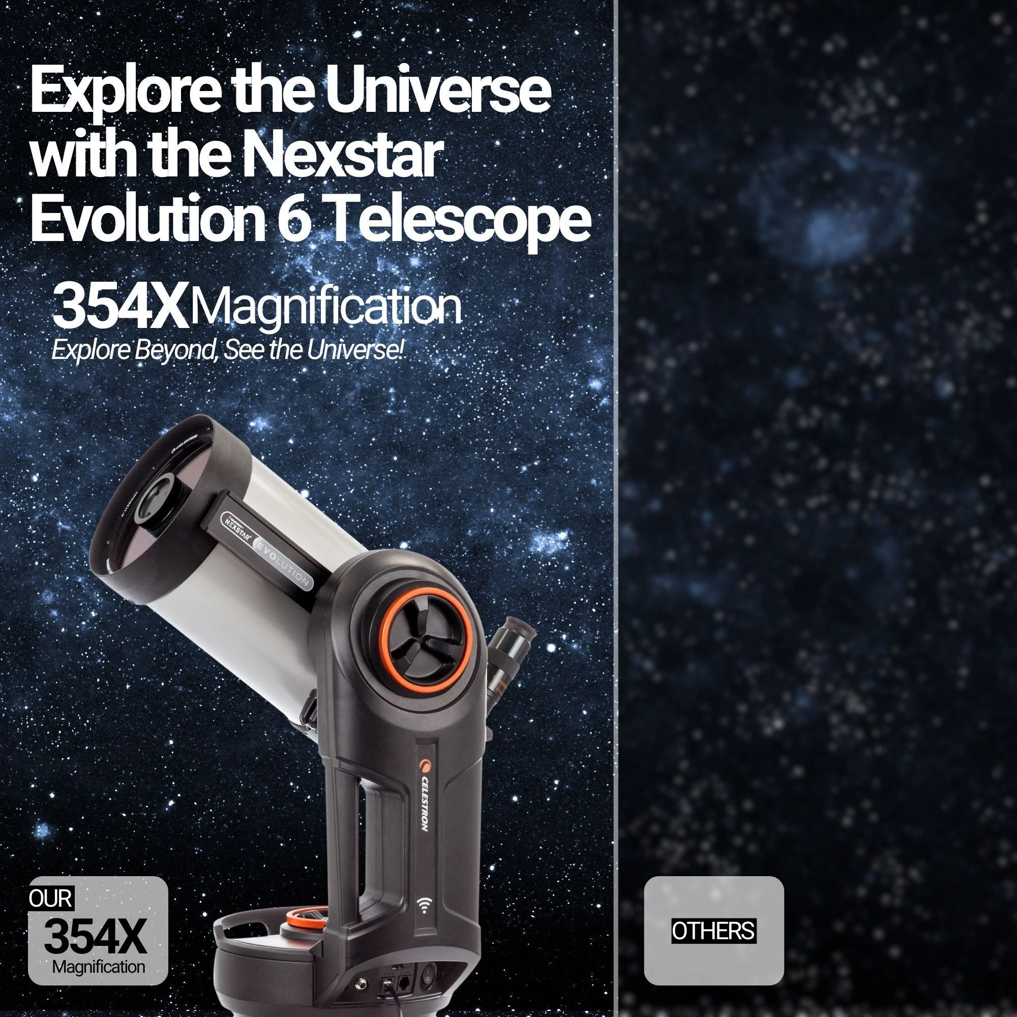Celestron NexStar Evolution 6-Inch SCT GoTo Telescope with Aluminum Case and 1.25-Inch Eyepieces - Image 2