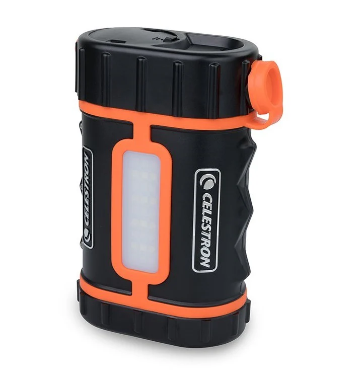 Celestron PowerTank Lithium Pro Power Pack with LED Panel, Telescope Power Port, and 2 USB Ports - Image 8