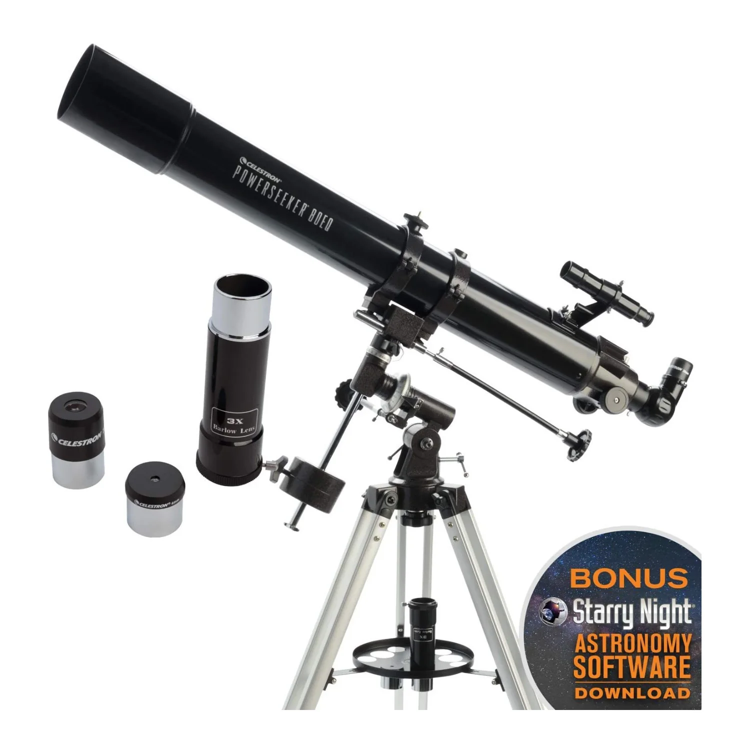 Celestron PowerSeeker 80EQ Telescope - Image 6