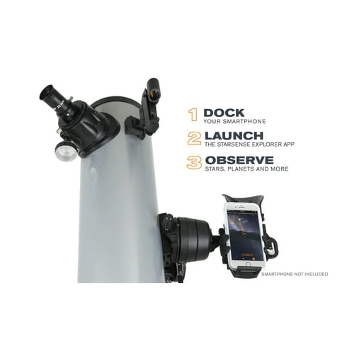 Celestron StarSense Explorer DX 130AZ Smartphone App-Enabled Newtonian Reflector Telescope - Image 14