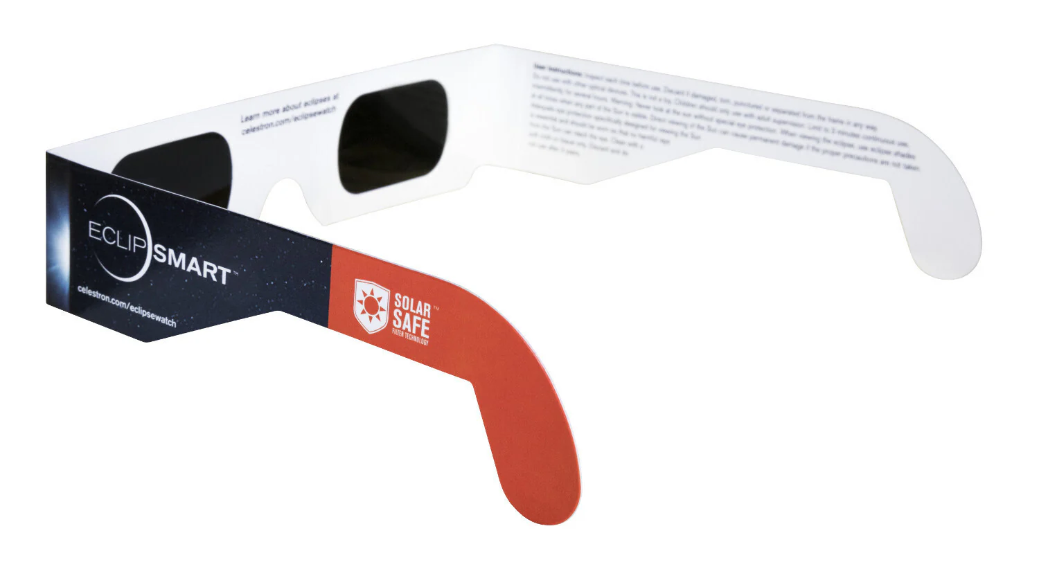 Celestron EclipSmart Safe Filter Eclipse Glasses ISO 12312-2:2015 (E) (10-Pack) - Image 5