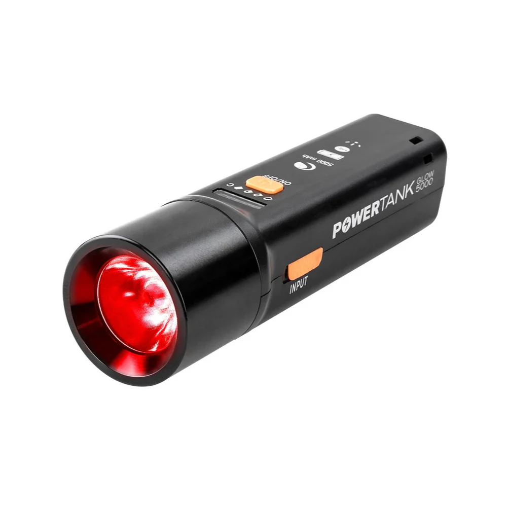 Celestron PowerTank Glow 5000 Red Flashlight and Power Bank with Phone Adapter - Image 8