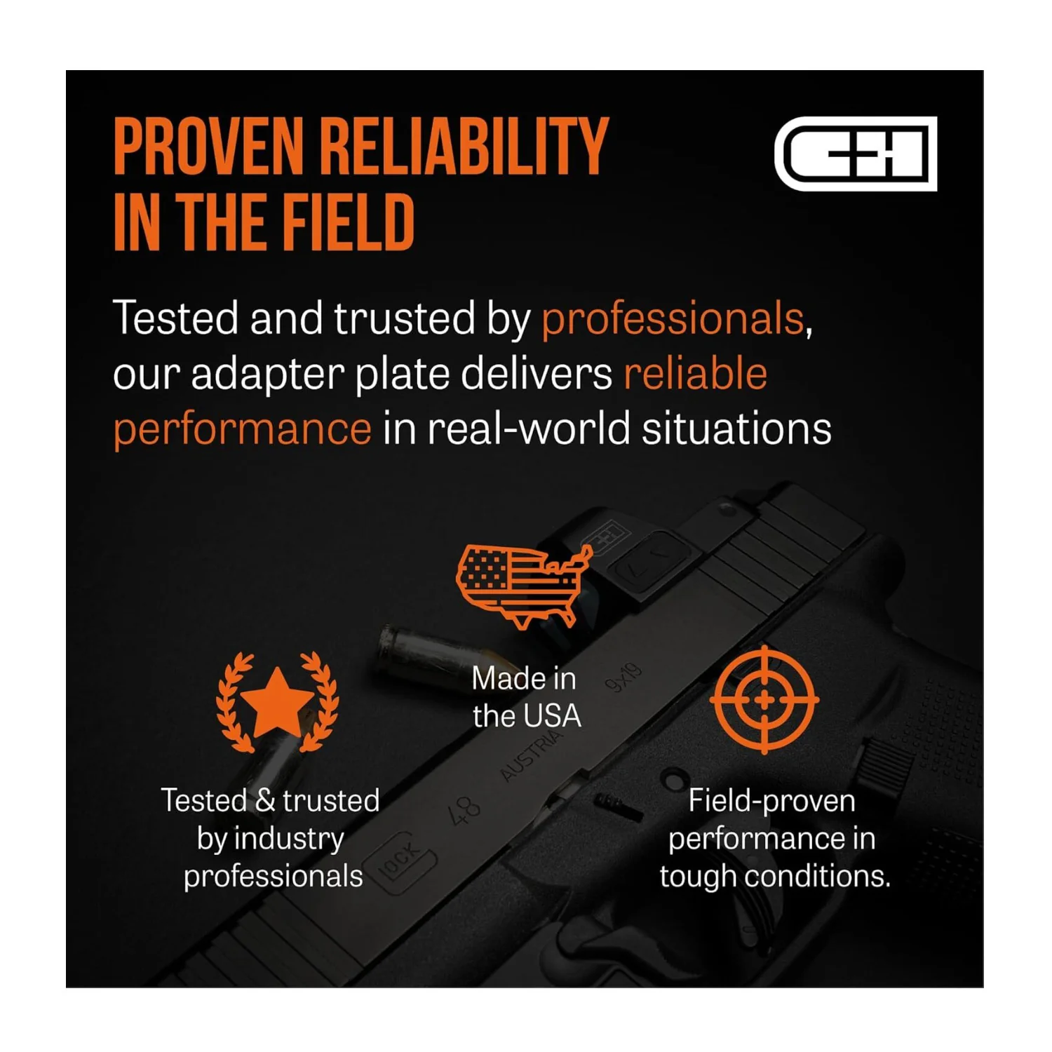 C+H CZ P-10 Red Dot Mounting Plate with Ultra-Thin Design and T-Nut System - Image 7
