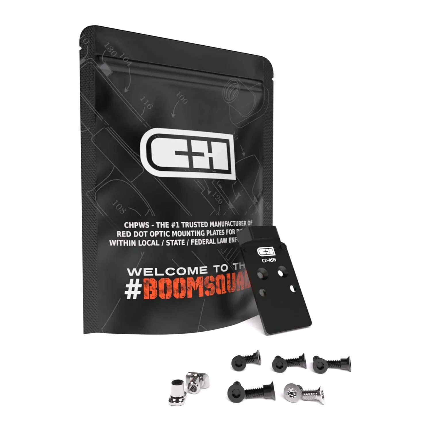 C+H CZ P-10 Red Dot Mounting Plate with Ultra-Thin Design and T-Nut System - Image 9