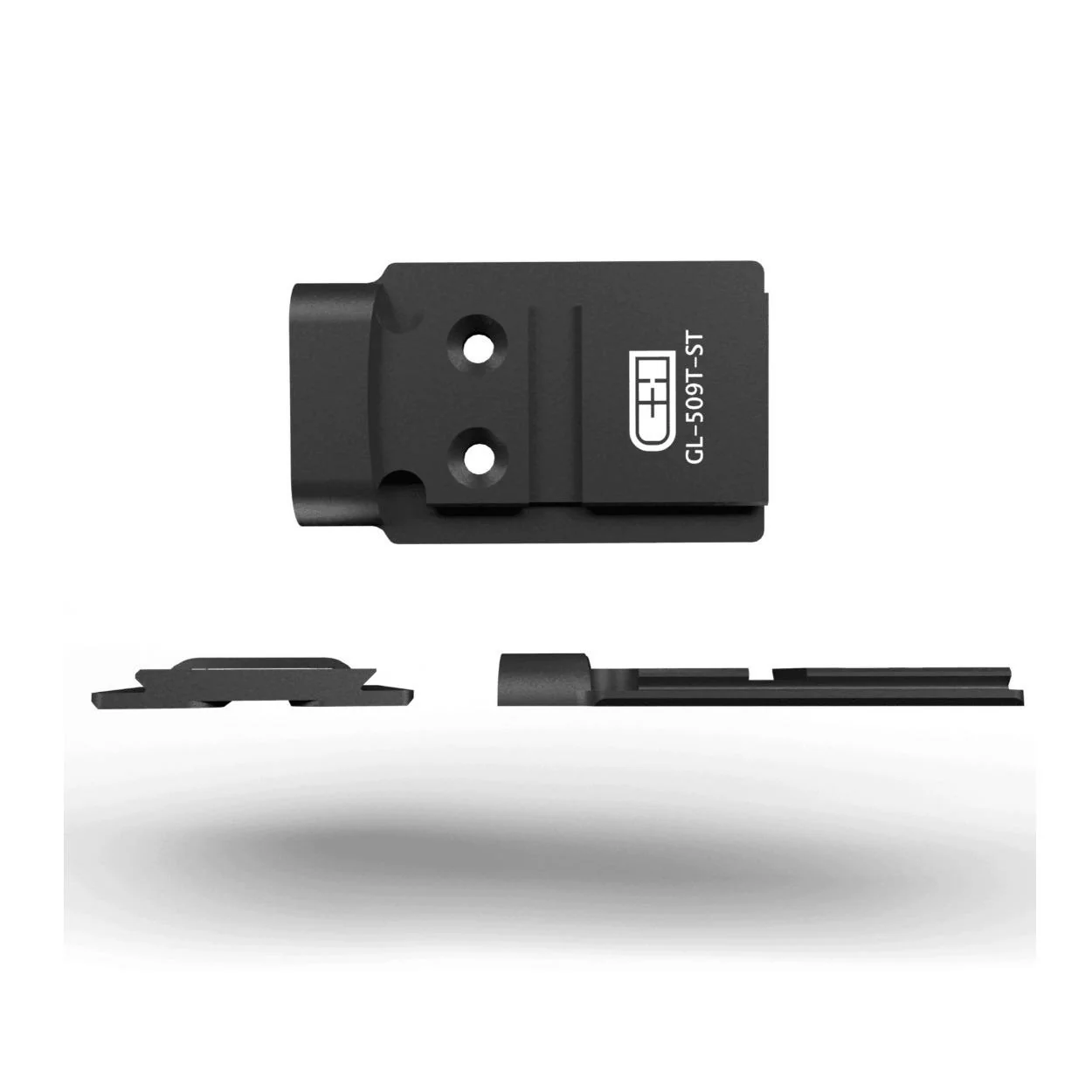 C&H Precision Optics Adapter Plate for Glock MOS - Compatible with Holosun 509T - Image 3