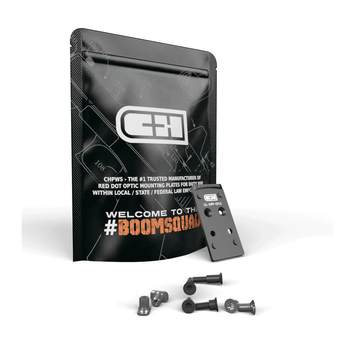 C&H Optics Adapter Plate for Glock MOS for Delta Point Pro & EOTech EFLX - Image 4