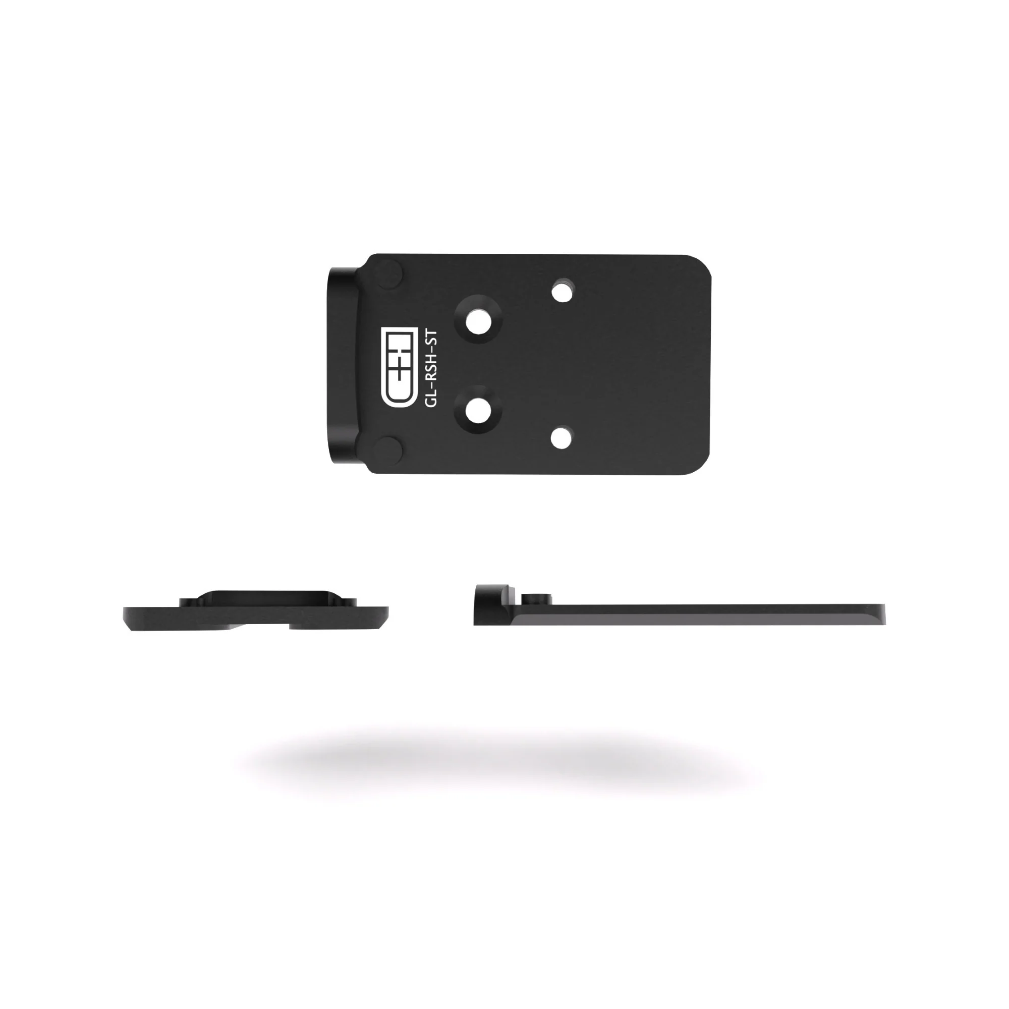 C+H Optics MOS Adapter Plate for G17 G19 MOS, Trijicon RMR/SRO, Holosun - Image 3
