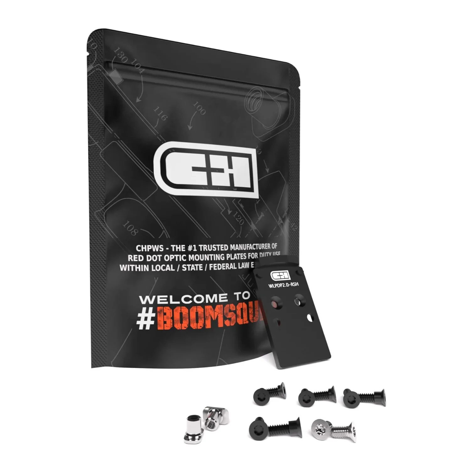 C+H Red Dot Mounting Plate for Walther PDP 2.0 with RMR, SRO and Holosun - Image 8