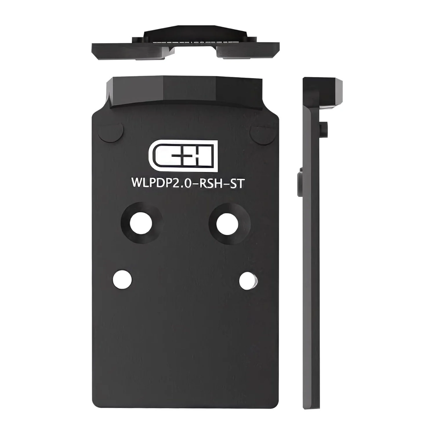 C+H Red Dot Plate Walther PDP 1.0 with RMR and SRO and Holosun Steel Mount - Image 7