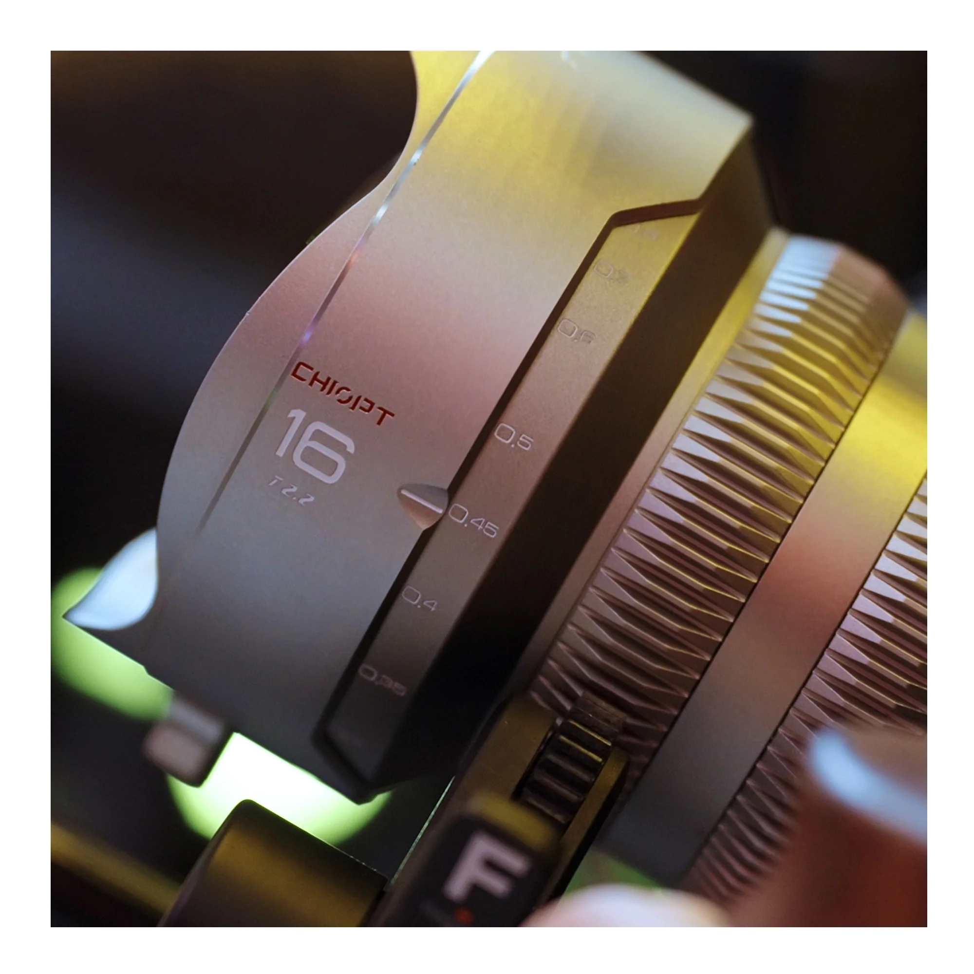 CHIOPT AURA 16mm T2.2 Cinema Lens (Sony E-Mount) Full-Frame with Cine Prime and Manual Focus - Image 3