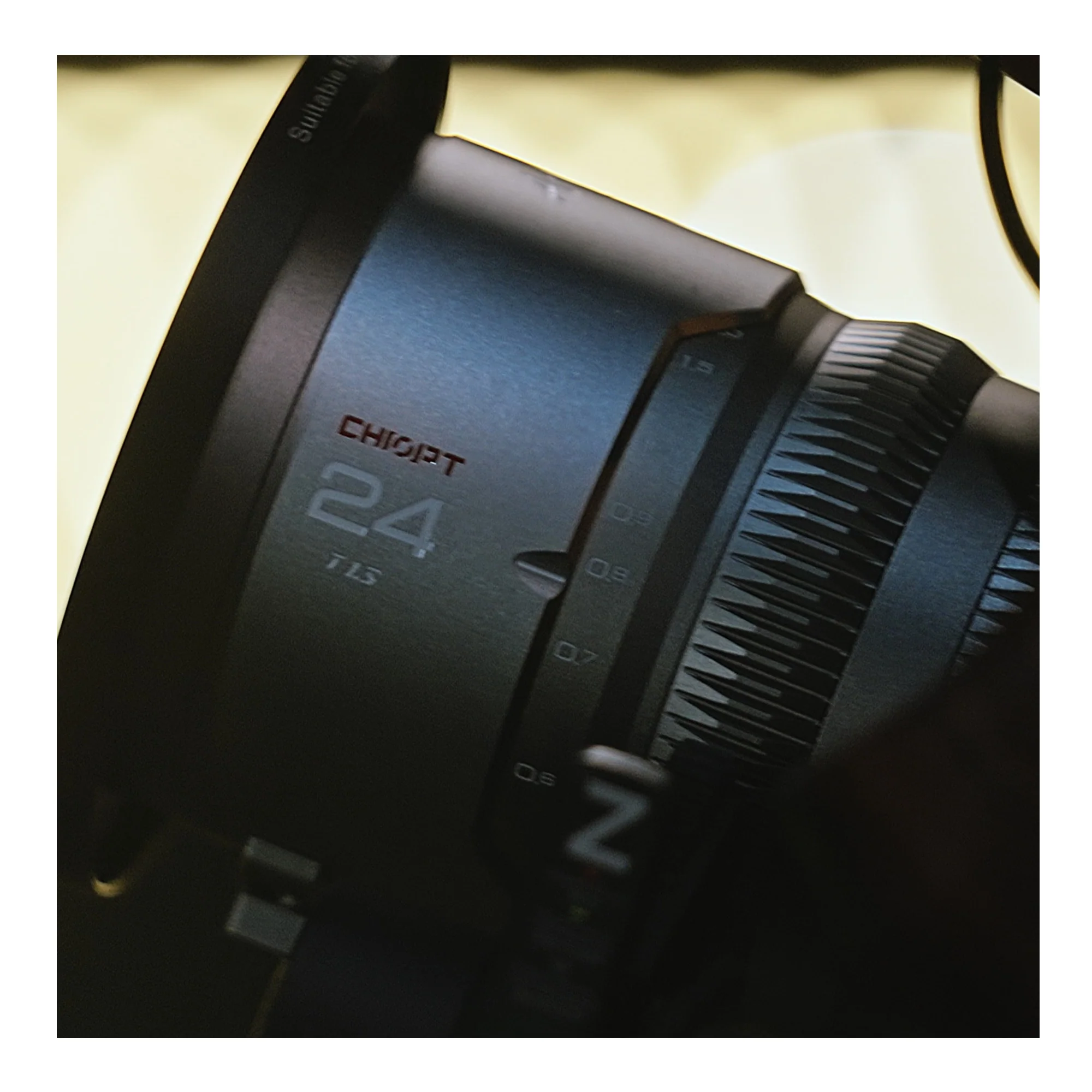 CHIOPT AURA 24mm T1.5 Cinema Lens (Sony E-Mount) Full-Frame Wide-Angle Prime with Superfast Aperture - Image 7