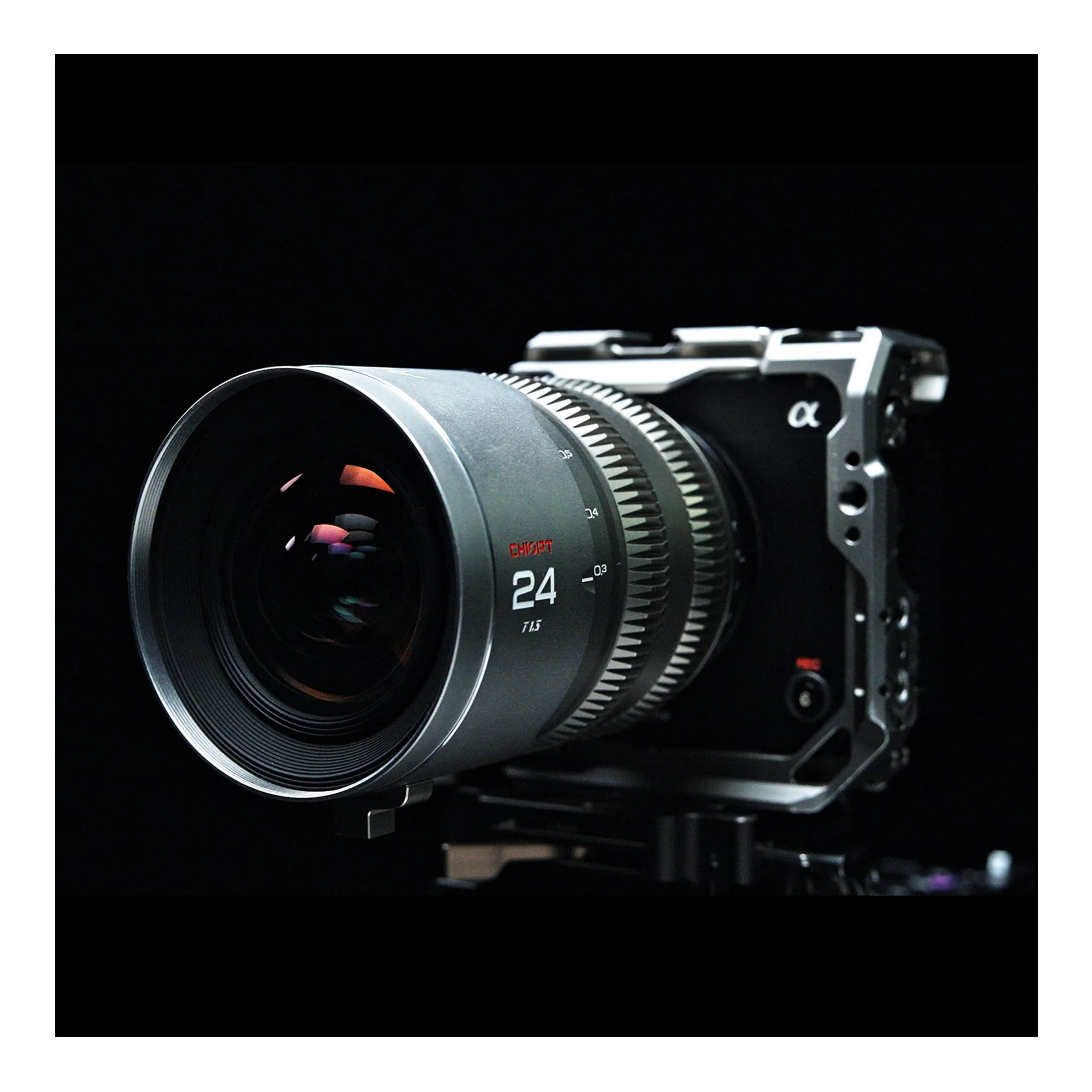 CHIOPT AURA 24mm T1.5 Cinema Lens (Sony E-Mount) Full-Frame Wide-Angle Prime with Superfast Aperture - Image 8