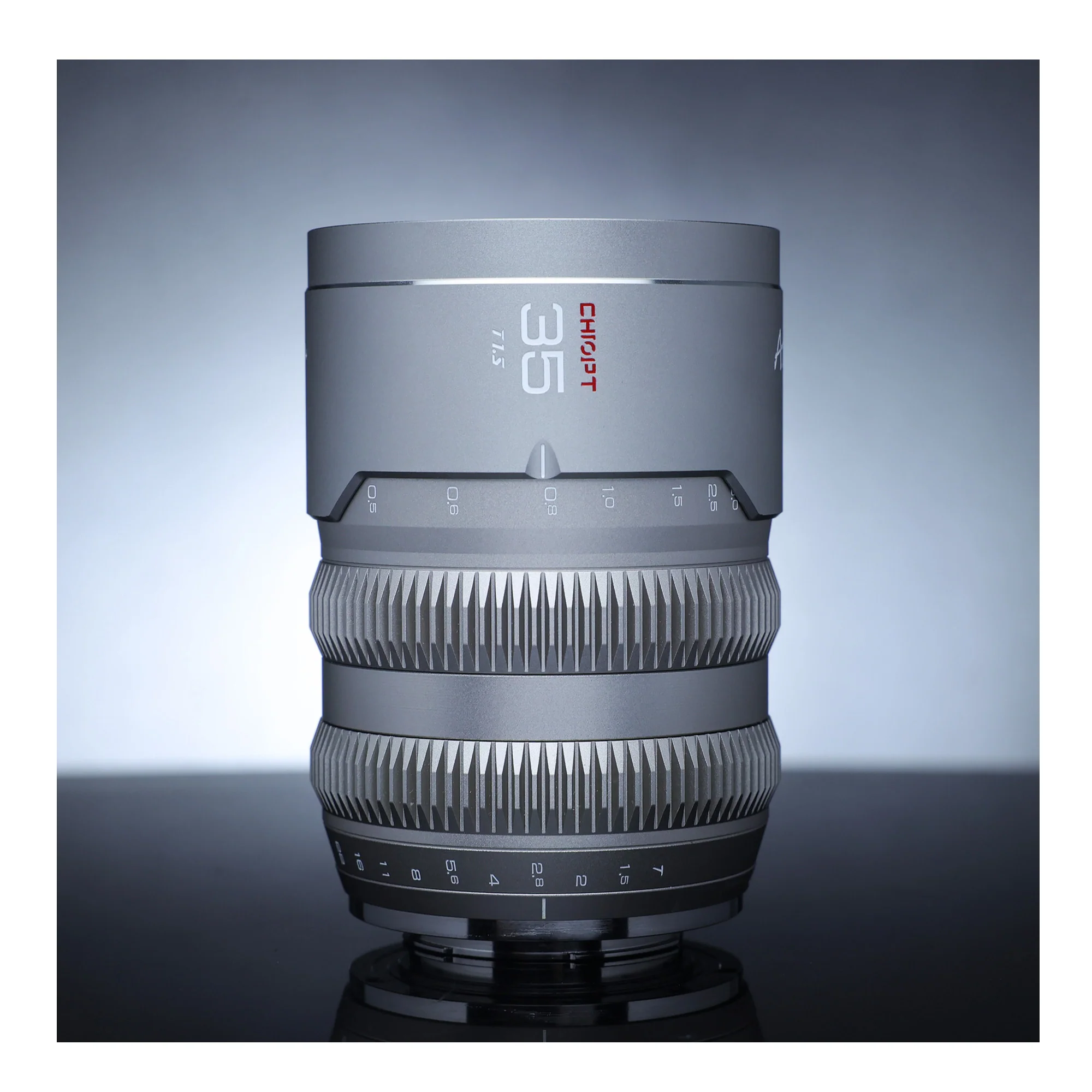 CHIOPT AURA 35mm T1.5 Cinema Lens (Sony E) Full-Frame with Superfast Aperture and Low Distortion - Image 2