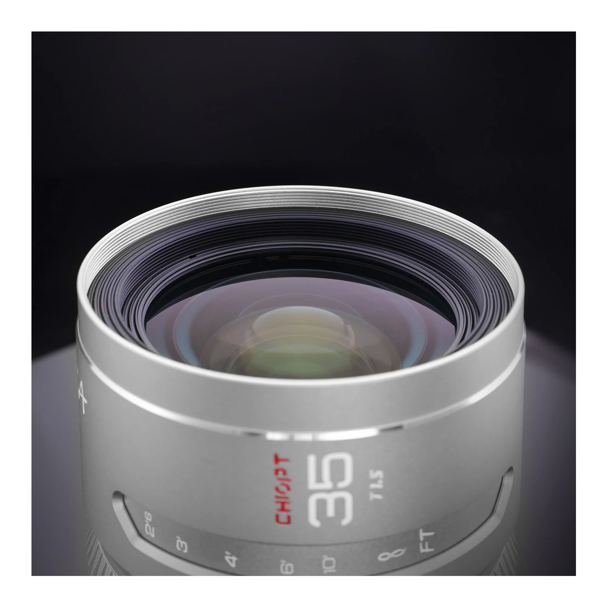 CHIOPT AURA 35mm T1.5 Cinema Lens (Canon RF) Full-Frame with Superfast Aperture and Low Distortion - Image 3