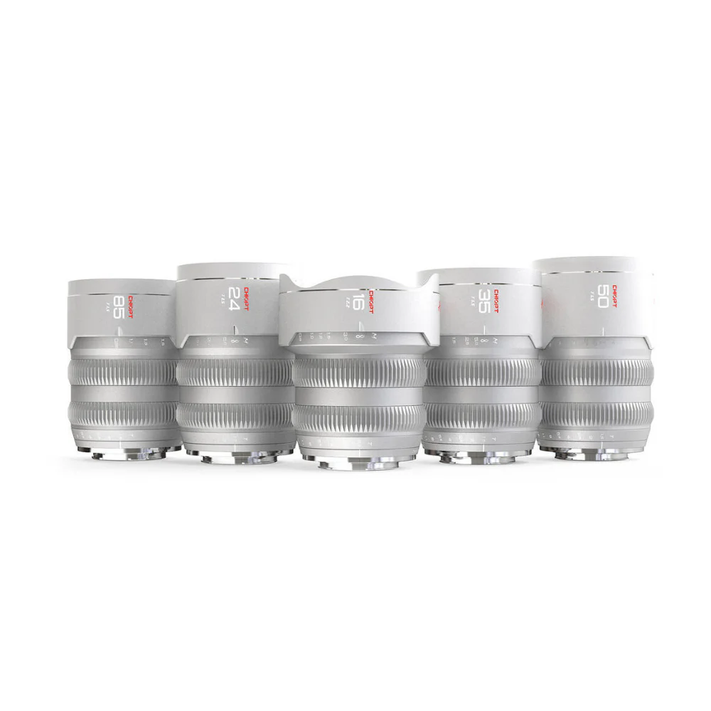 CHIOPT AURA Full-Frame Cinema 5-Lens Kit 16/24/35/50/85mm with Case (Leica L) - Image 3