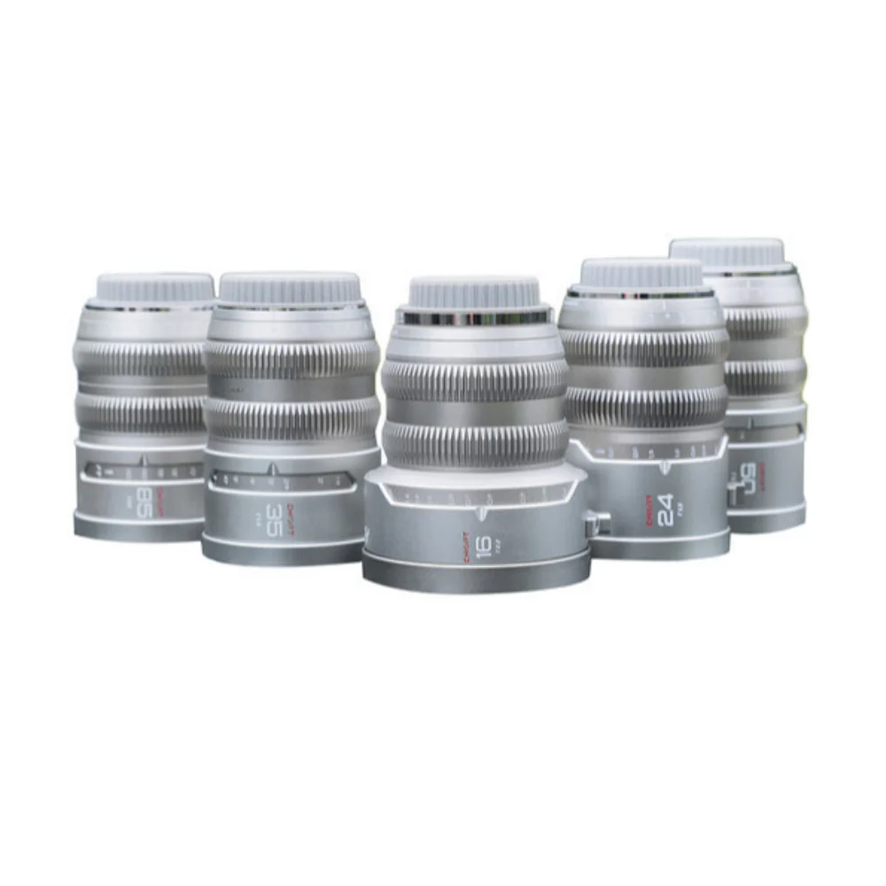 CHIOPT AURA Full-Frame Cinema 5-Lens Kit 16/24/35/50/85mm with Case (Canon RF)