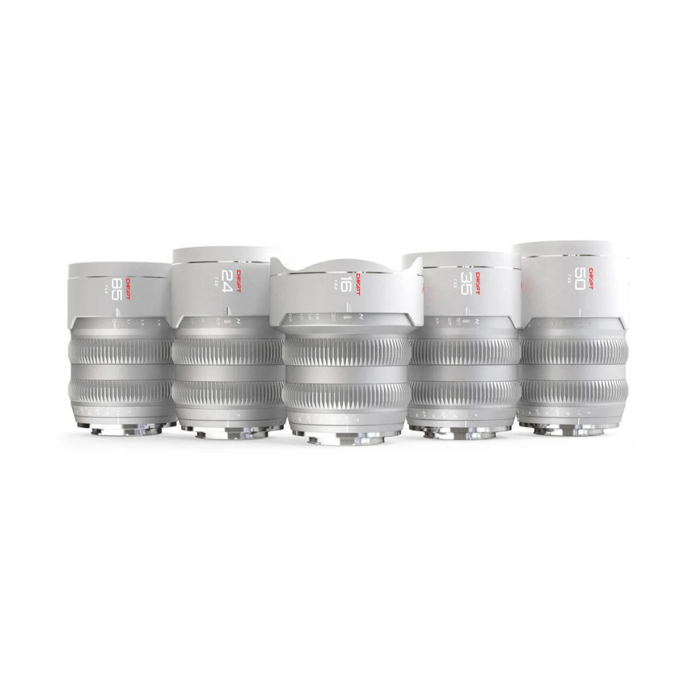 CHIOPT AURA Full-Frame Cinema 5-Lens Kit 16/24/35/50/85mm with Case (Canon RF) - Image 3