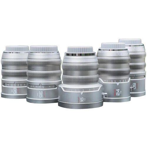 CHIOPT AURA Full-Frame Cinema 5-Lens Kit 16/24/35/50/85mm with Case (Canon RF) - Image 5