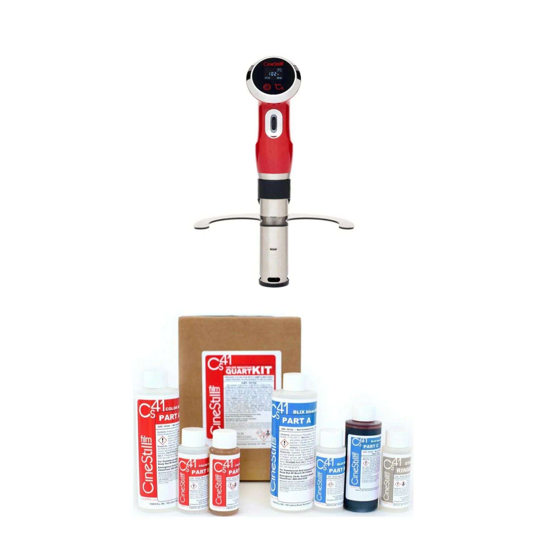 CineStill Immersion Circulator/Thermostat for Precision Film Processing (120V) Bundle