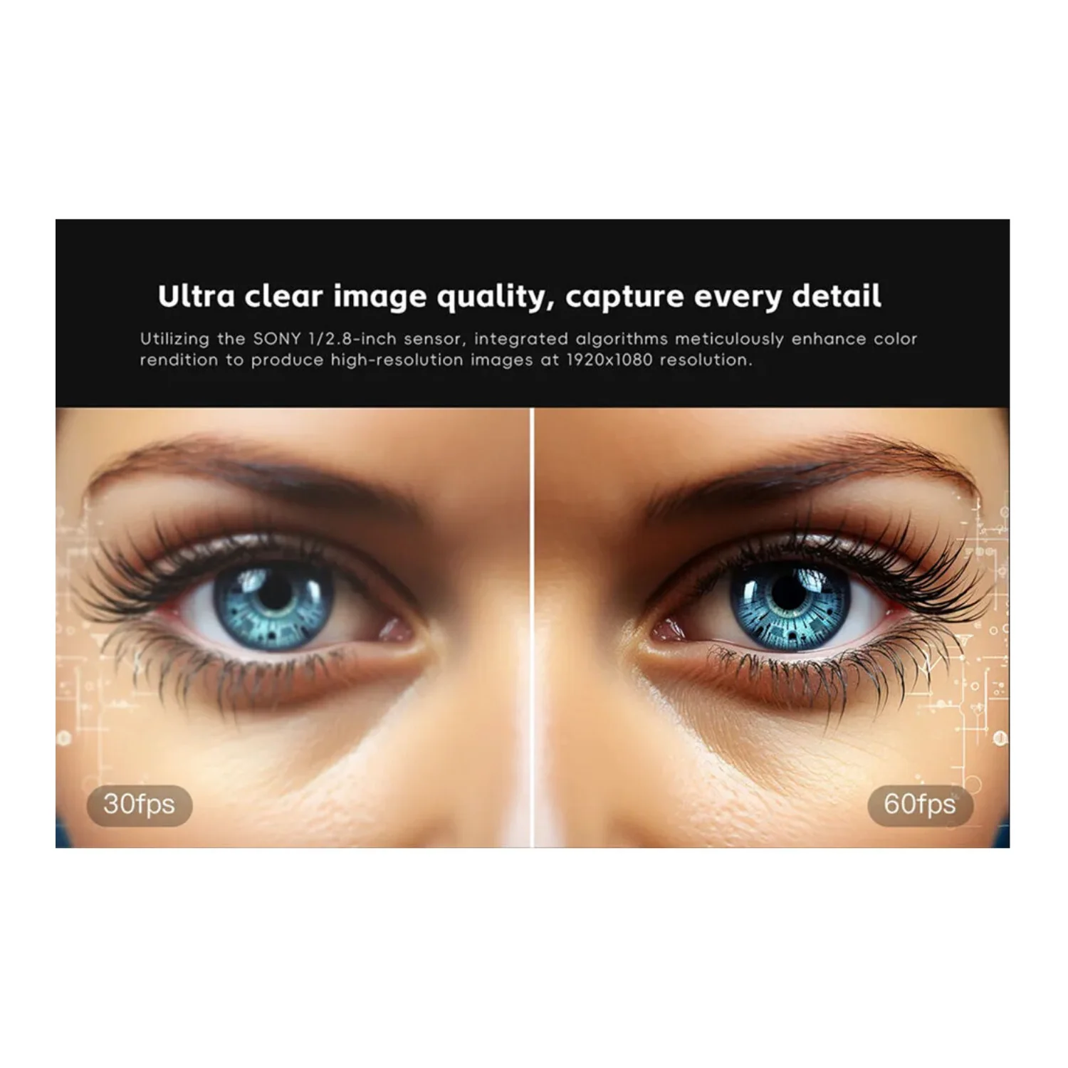 CineTreak CT-PT12 PTZ Camera - 1080p60, 12x Optical Zoom with AI Human Tracking - Image 4