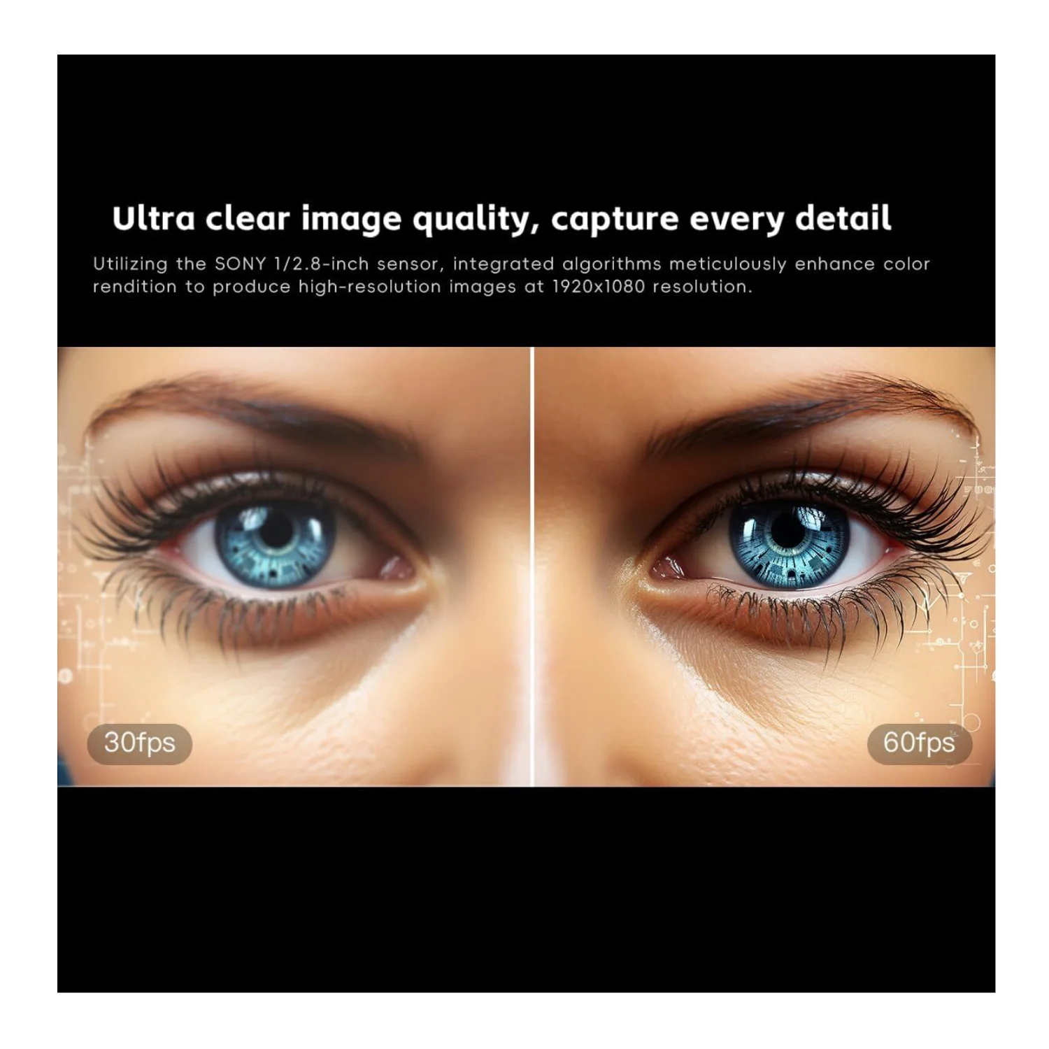 CineTreak CT-PT20 PTZ Camera - 1080p60, 20x Optical Zoom with AI Human Tracking - Image 6