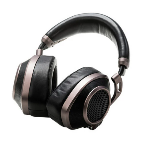 Cleer Audio Next Wired Open-Back Sheepskin Earpads Audiophile Aluminum Alloy Headphones (Titanium) - Image 4
