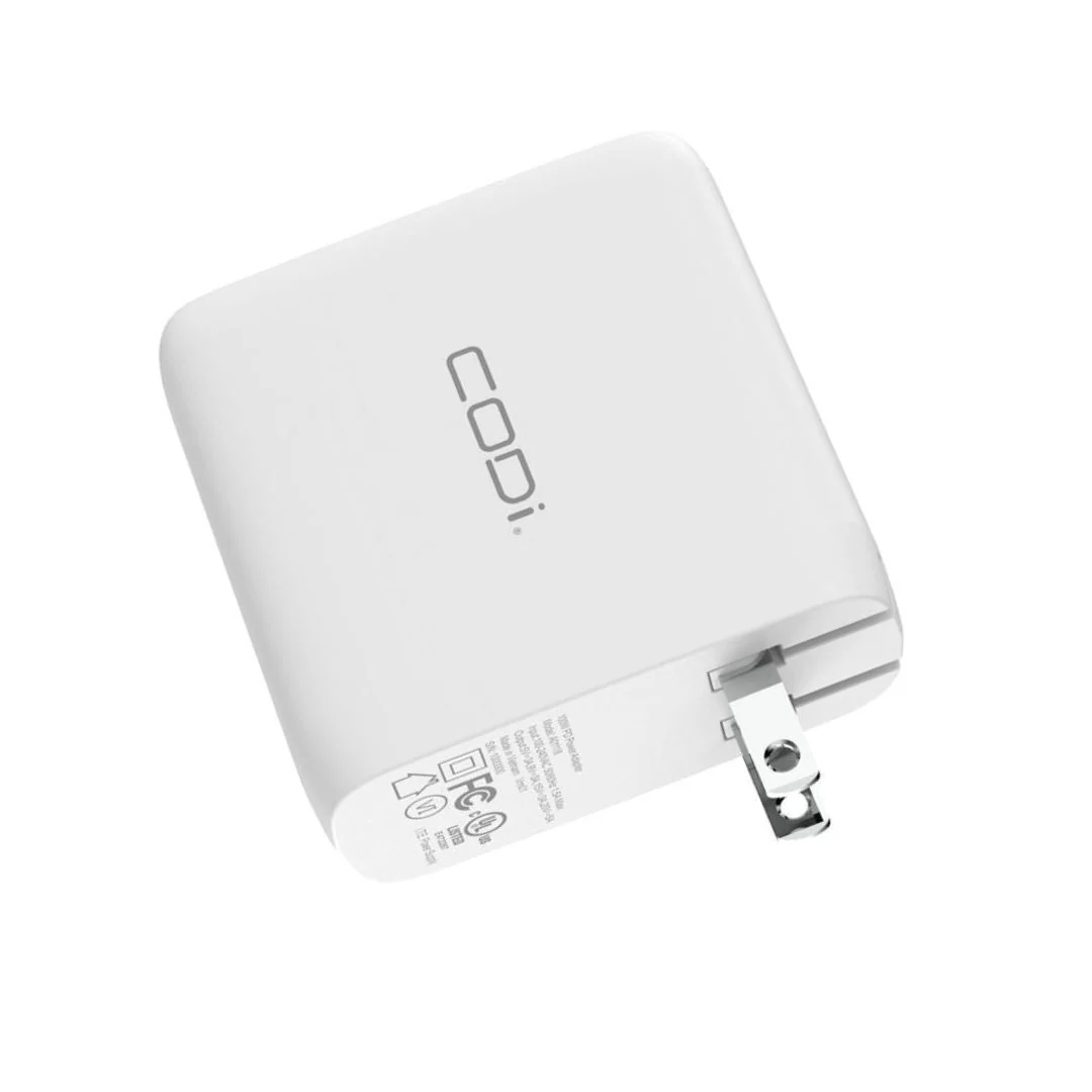 CODi 100W Wall USB-C Charger with Durable USB2.0 EPR Braided Cable with Universal Charging - Image 4