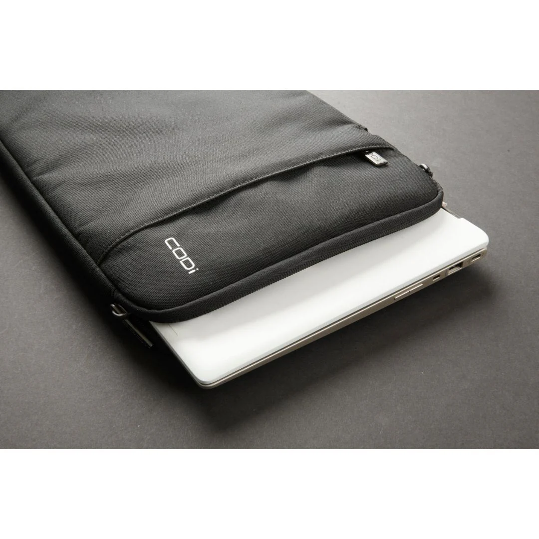 CODi Aegis 15.6-Inch Durable and Water-Resistant Laptop Sleeve with Handle and Zippered Pocket - Image 3