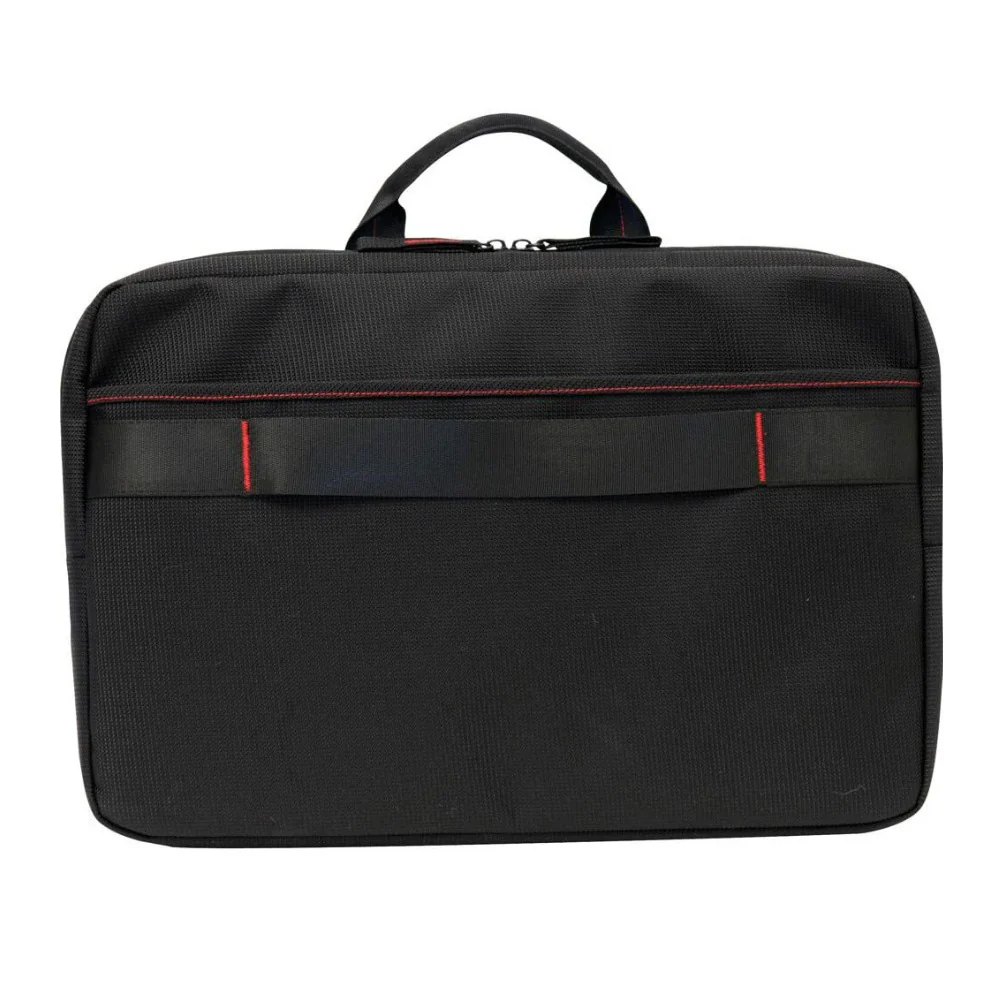 Codi C2300 Ultra Lite Hybrid Messenger 15.6-Inch Laptop Case (Black with Red/Grey Accents) - Image 6