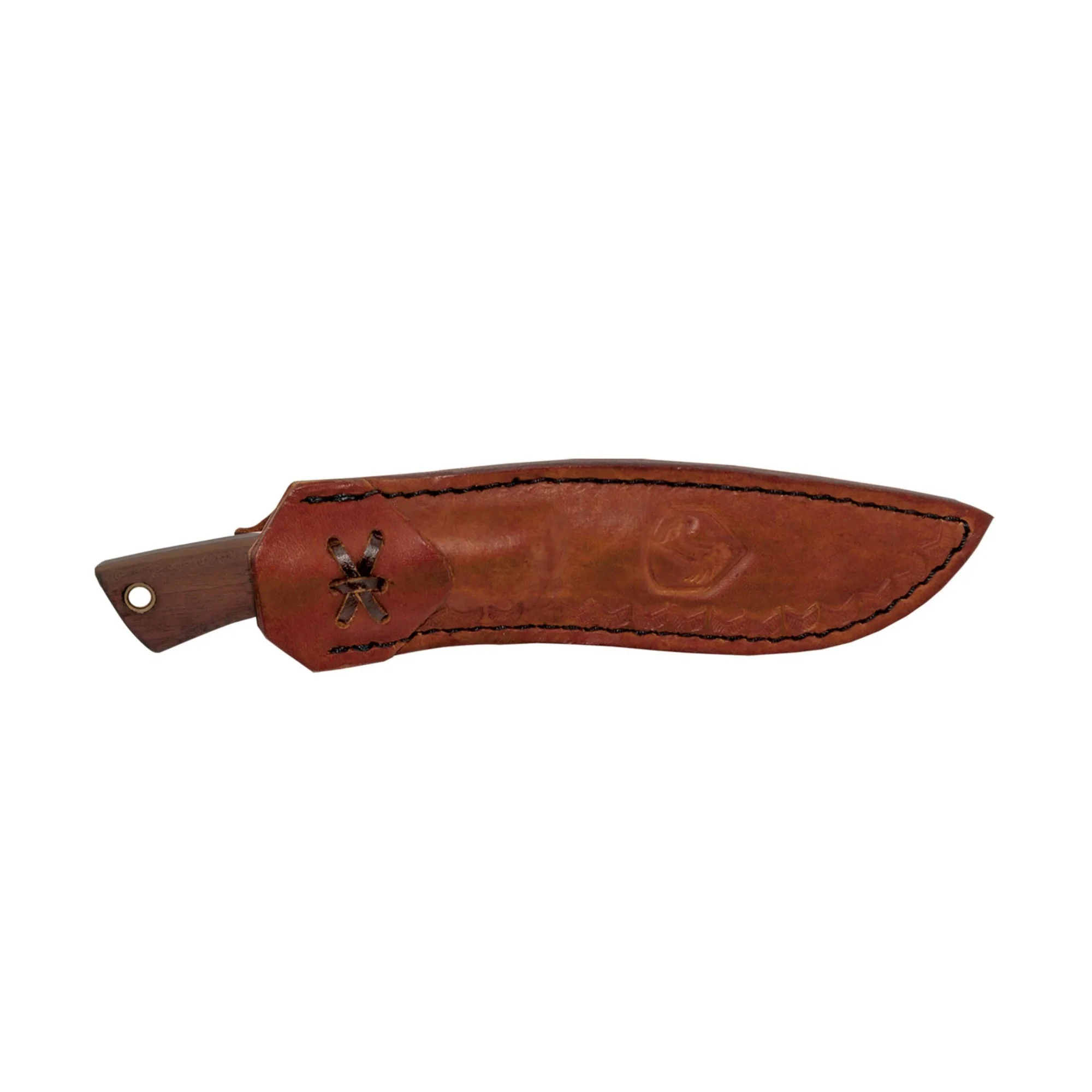 Condor Huron High Carbon Steel Knife with Hand Crafted Welted Leather Sheath - Image 2