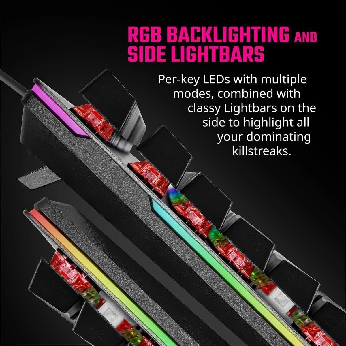 Cooler Master CK352 Mechanical Gaming PC Keyboard with  Click Blue Switches - Image 3