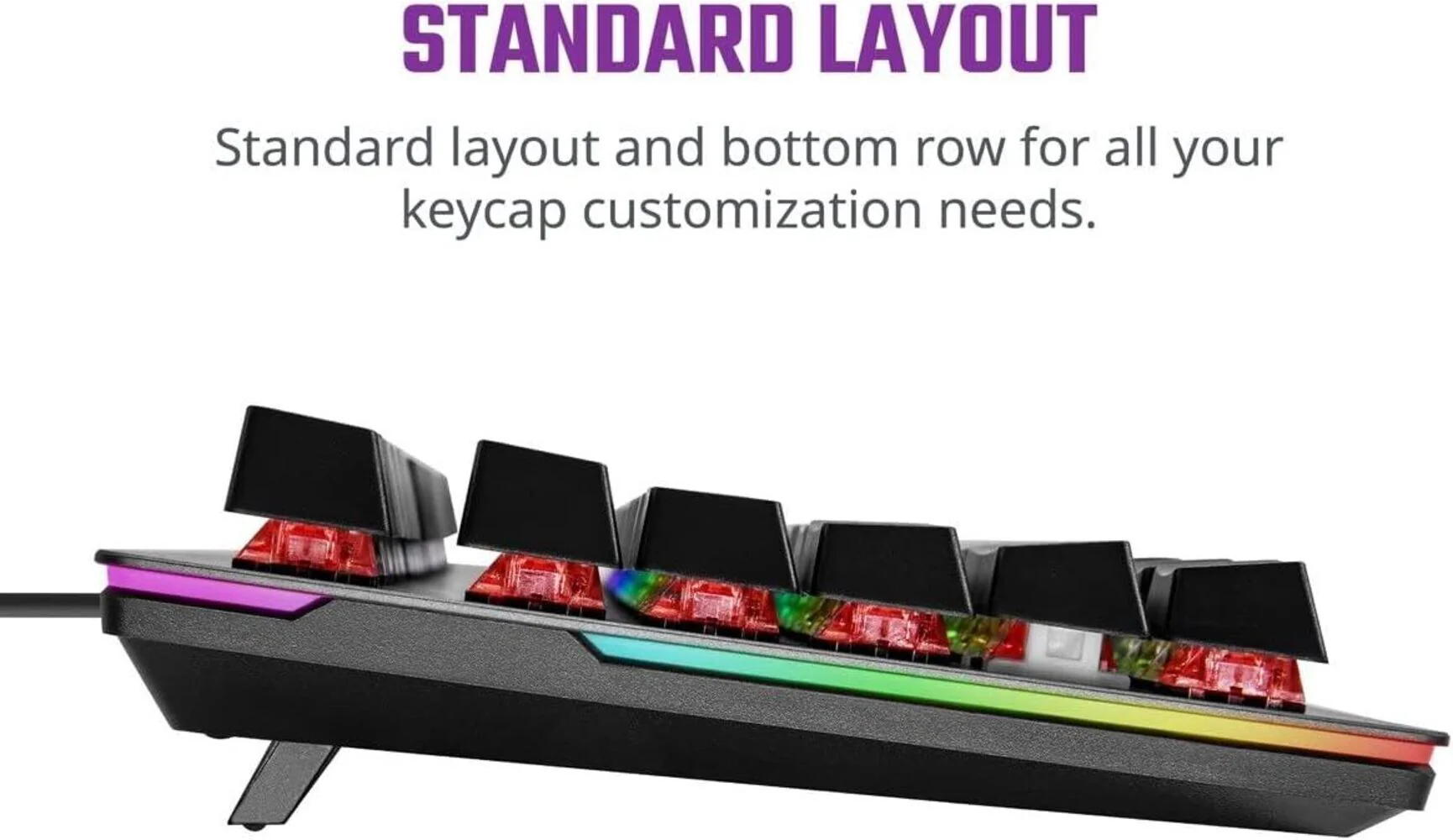 Cooler Master CK352 Mechanical Gaming PC Keyboard with  Click Blue Switches - Image 4