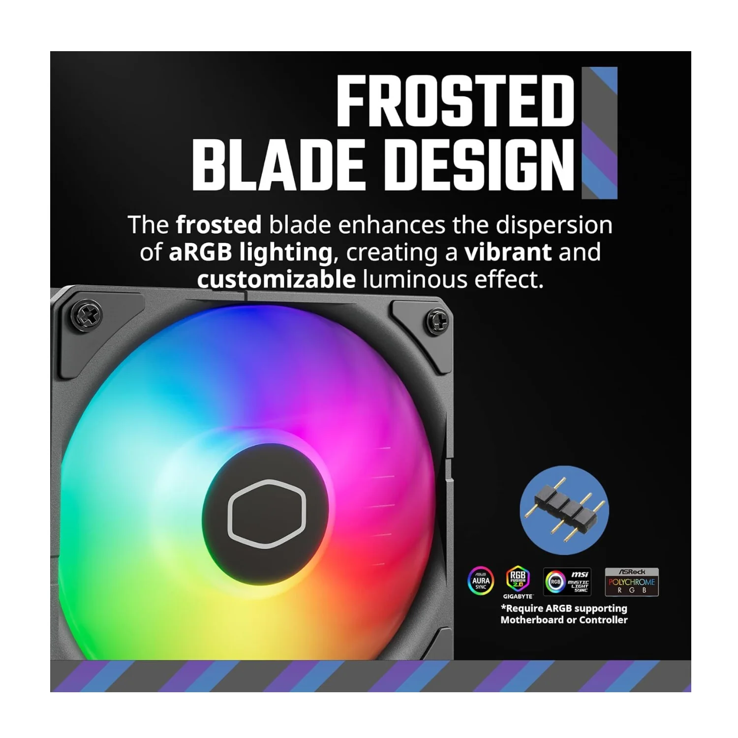 Cooler Master MasterLiquid 360L Core 120mm ARGB Close-Loop AIO Liquid CPU Cooler - Image 8