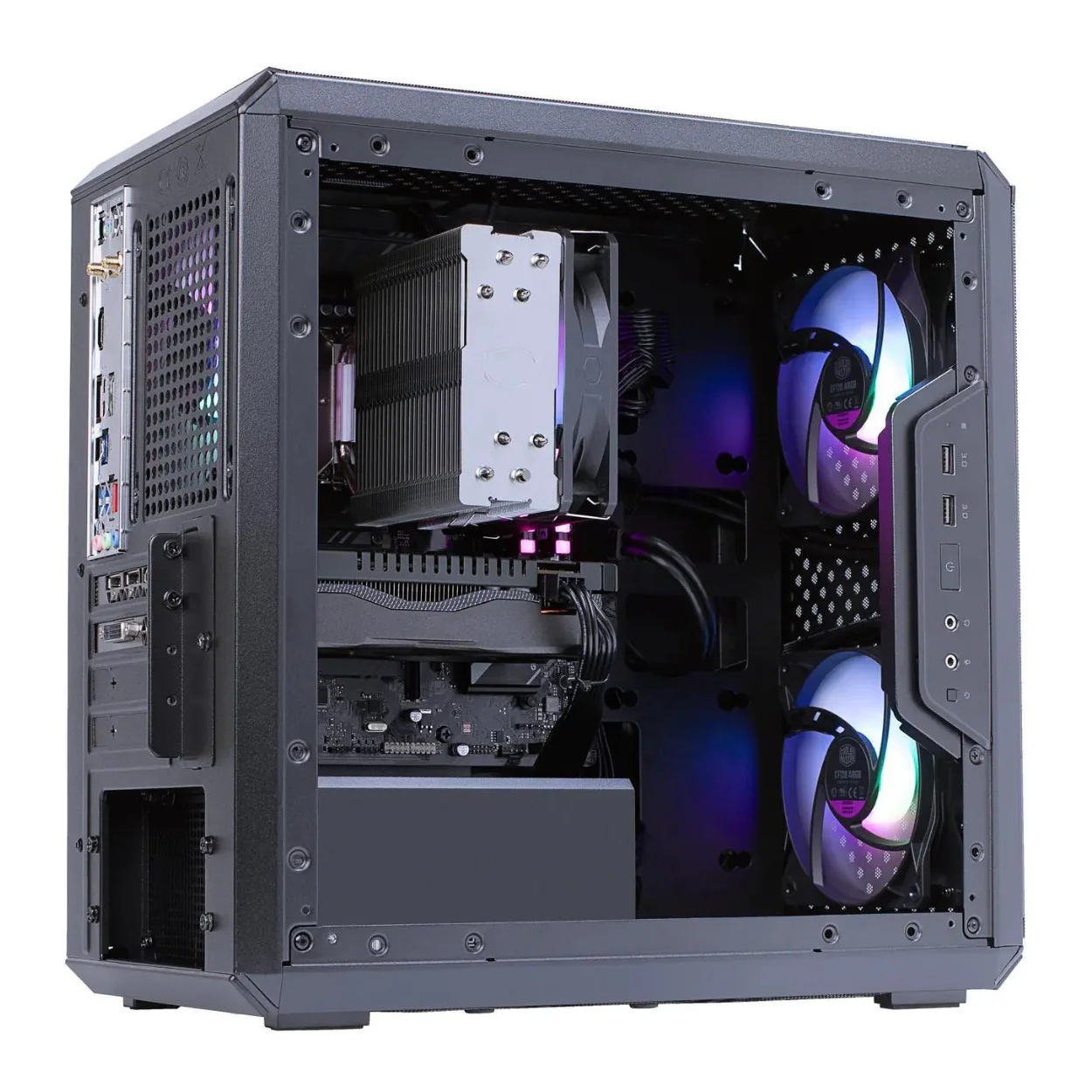 Cooler Master Gaming PC Ryzen 5 5500 16GB DDR4 1TB GeForce RTX 3050 Win 11 Home - Image 3