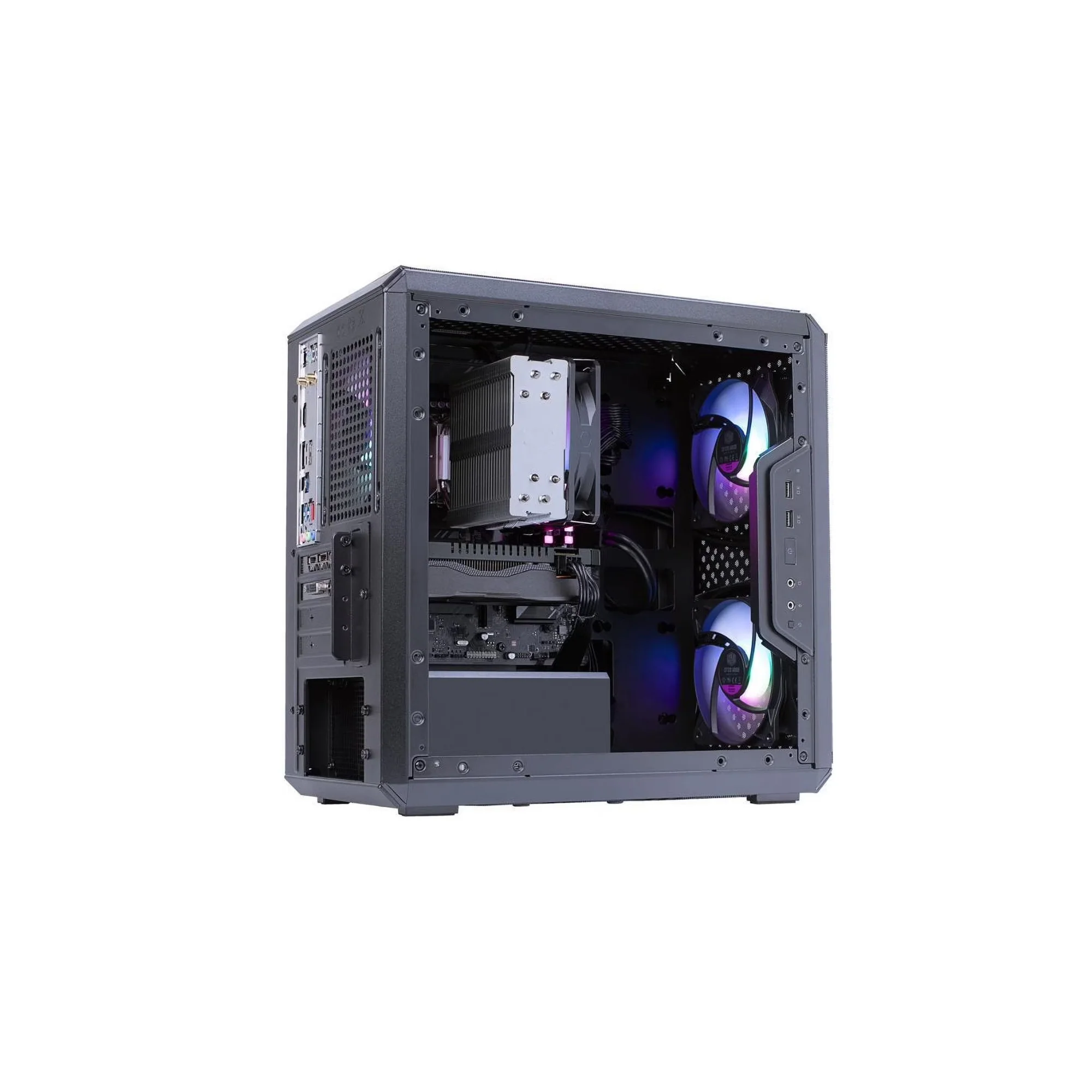Cooler Master Gaming Desktop PC Ryzen 5 5500 16GB 512GB SSD RTX 3050 Win 11 Home - Image 3